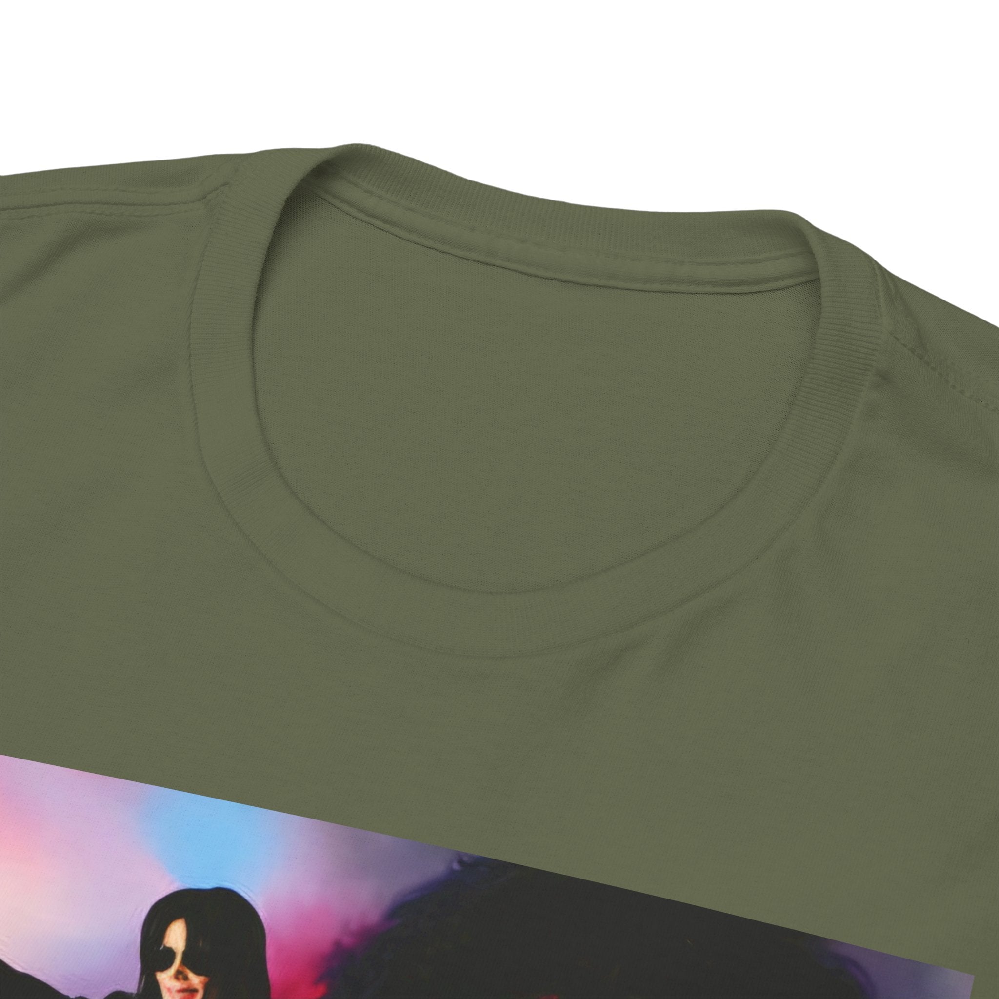Michael Jackson Tribute Tee — Vintage Pop Collage T-Shirt