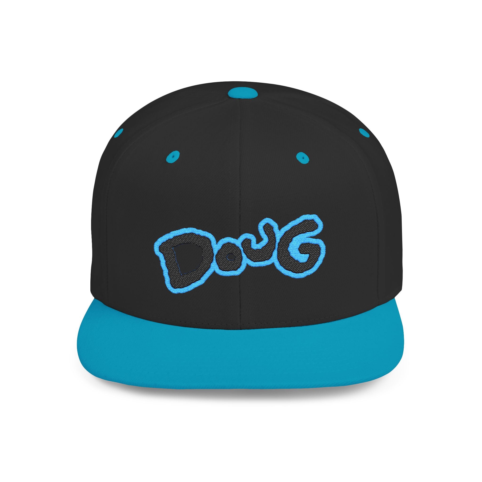 Doug Graffiti Snapback Hat – Flat Bill Streetwear Cap