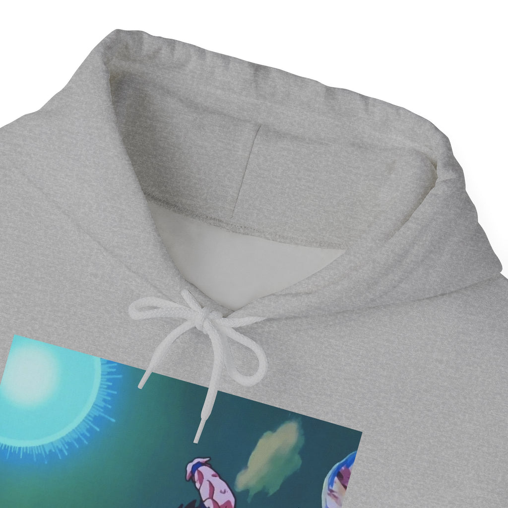 Anime Night Sky Hoodie — Girls Under the Moon Graphic Sweatshirt