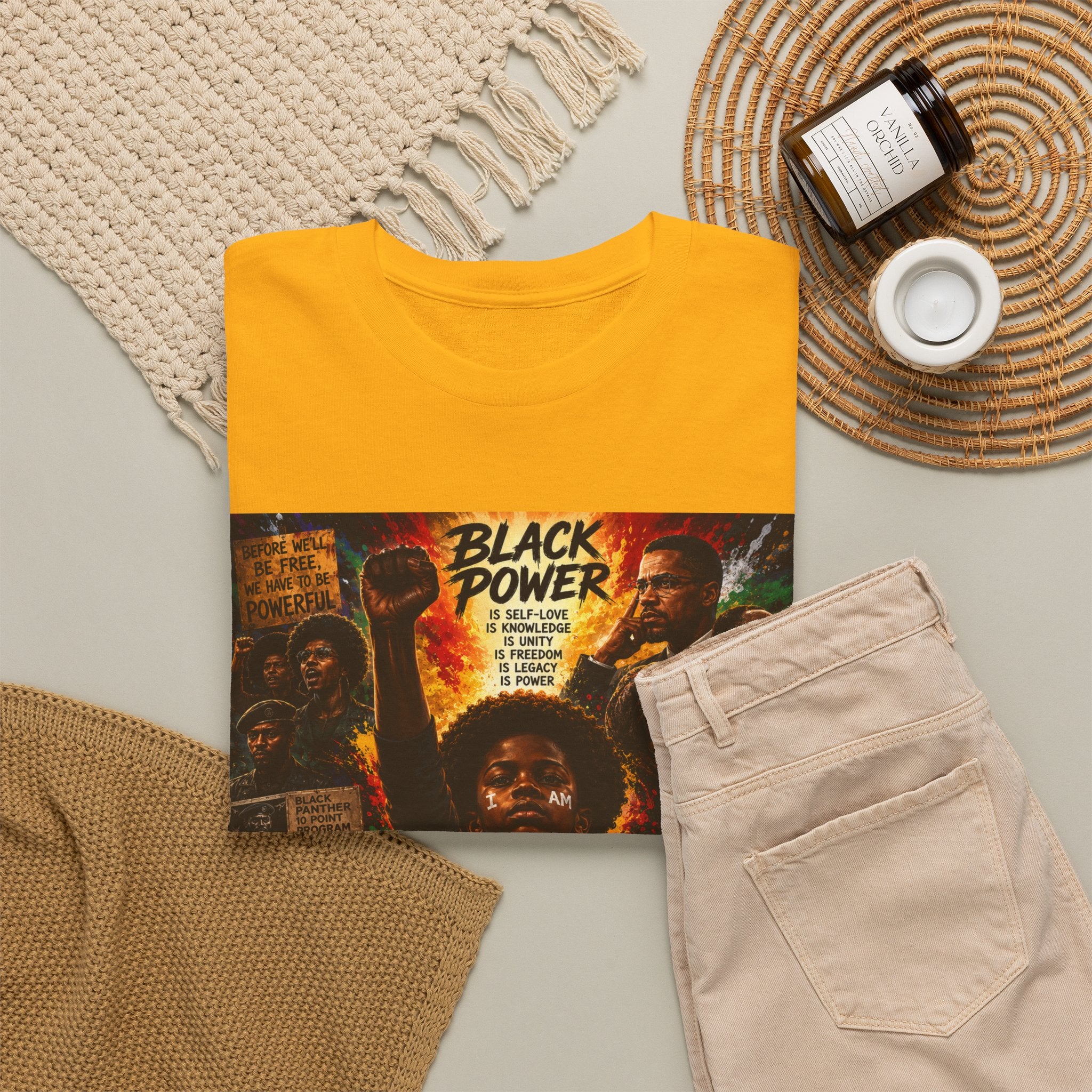 Black Power T‑Shirt — 'This Is Not A Boycott, This Is A Wealth Transfer' Protest Tee