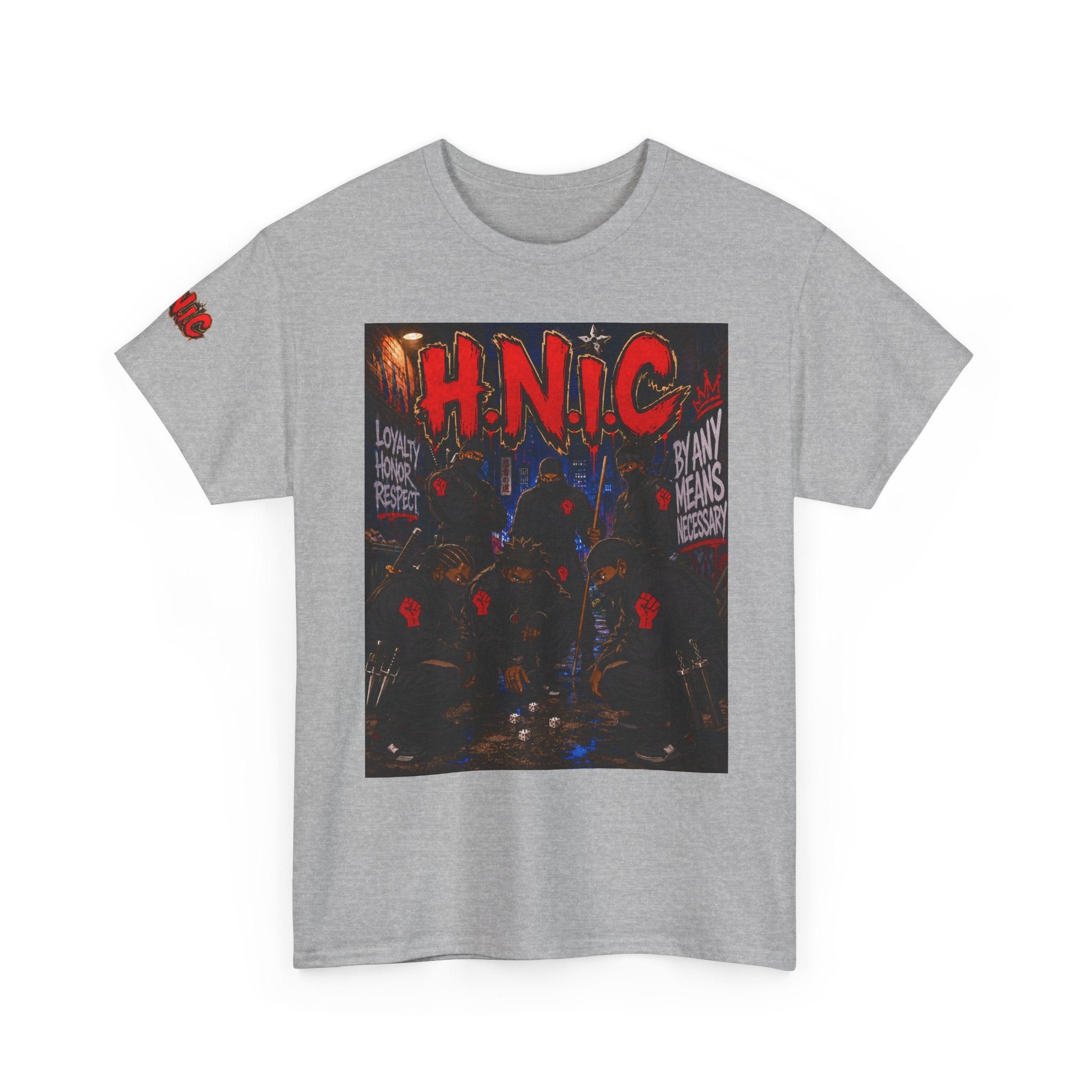 H.N.I.C. Graphic Tee — 'This Is Not A Riot' Raised Fist Streetwear T‑Shirt