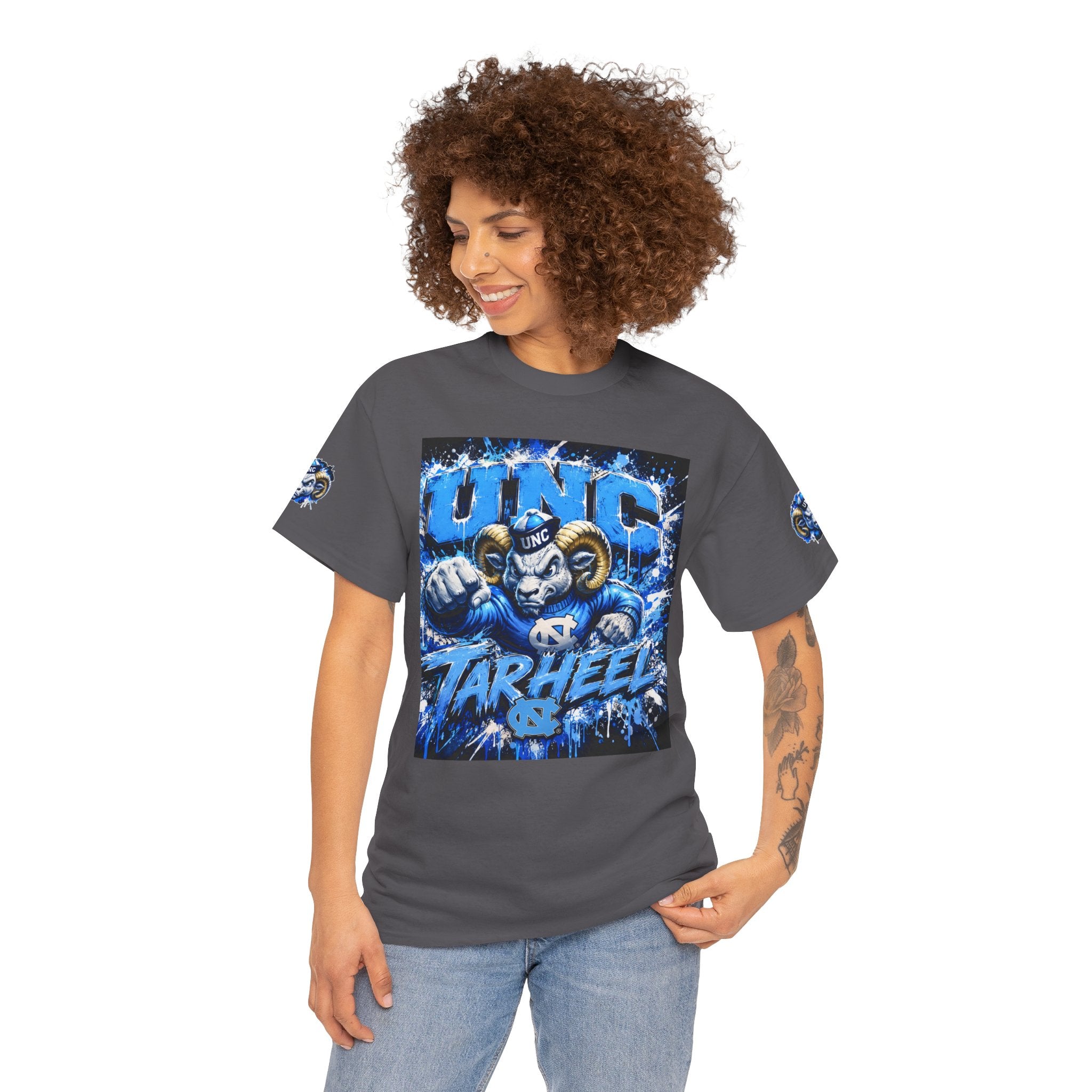 UNC Tar Heel Ram Graphic Tee — Collegiate North Carolina T-Shirt