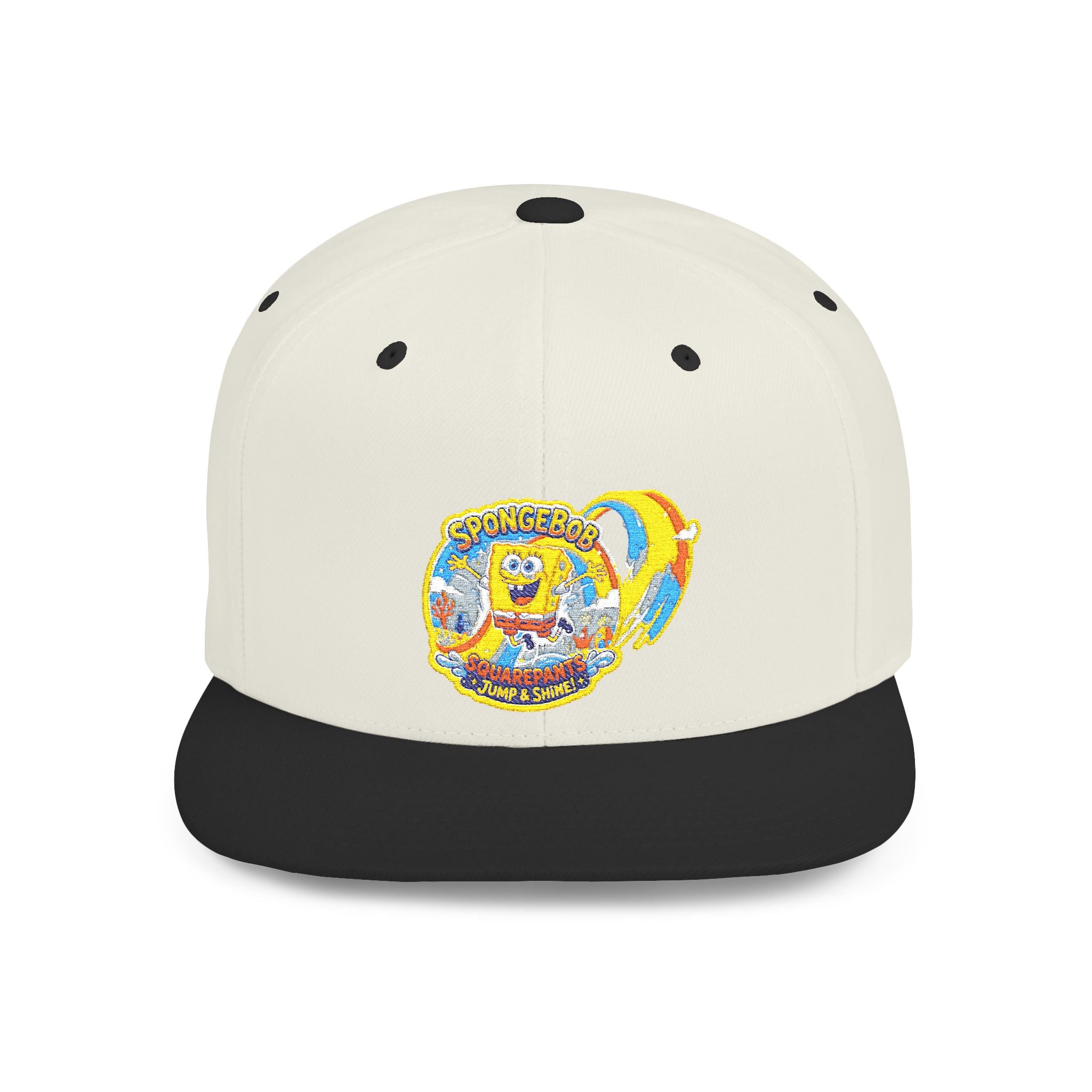 SpongeBob 'Jump & Shine' Royal Blue Flat Bill Snapback