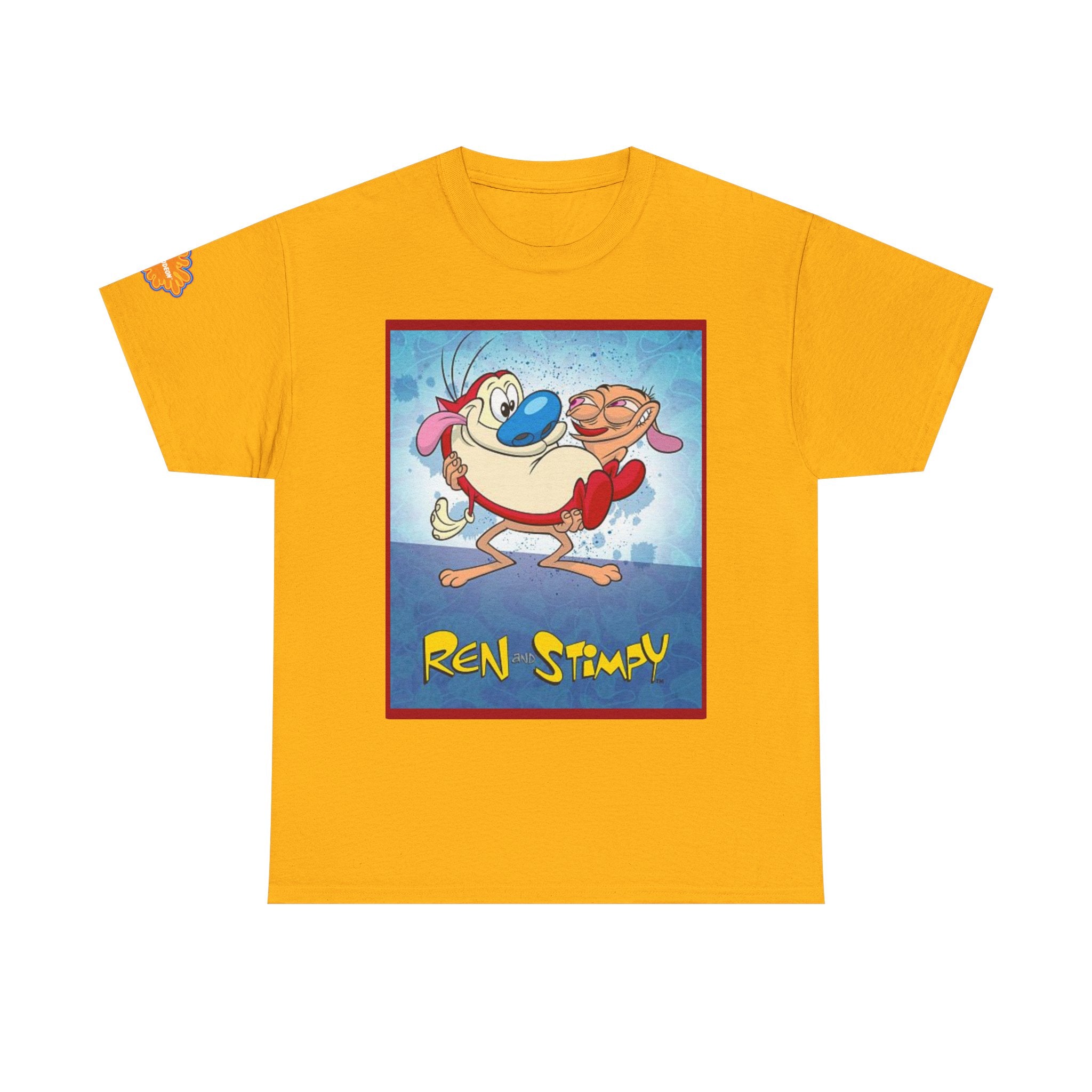 Ren & Stimpy Graphic Tee — Retro Nickelodeon Cartoon T-Shirt