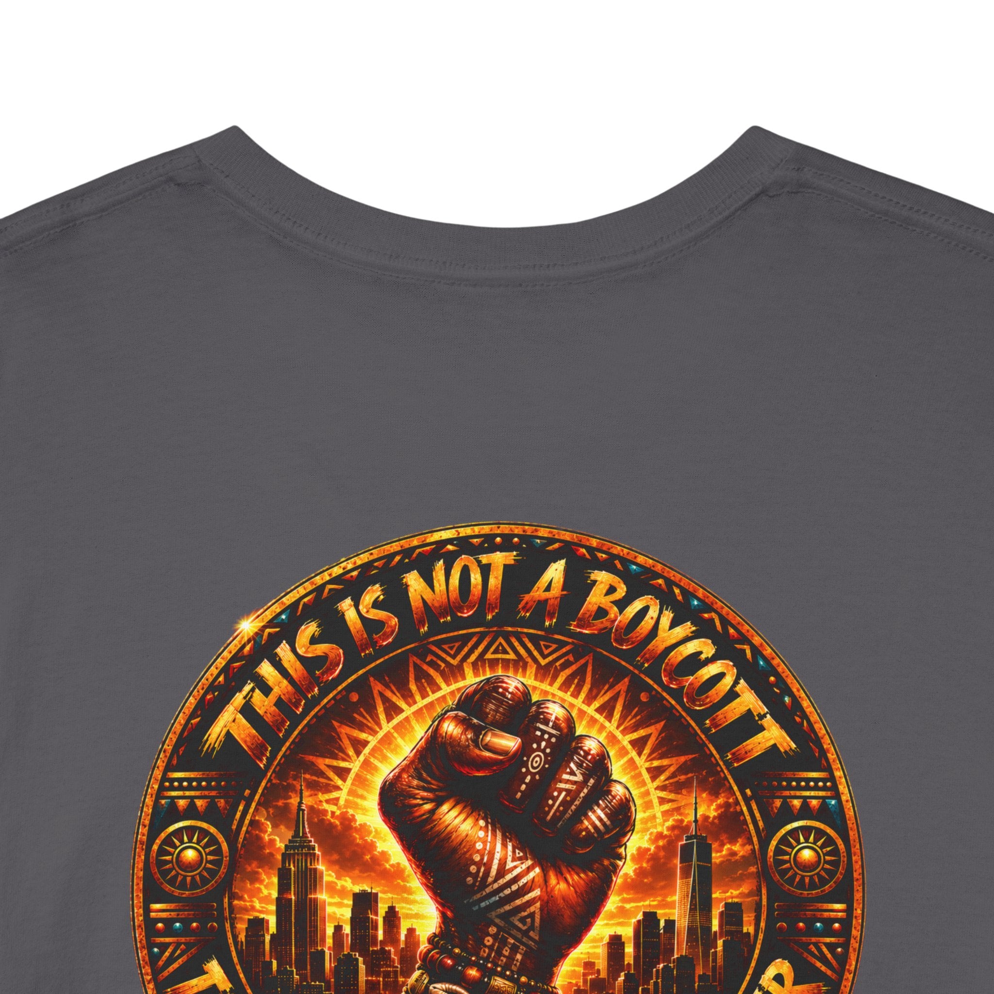 Afrocentric Braiding Tee – "This Is Not A Phase" Empowerment Graphic T-Shirt