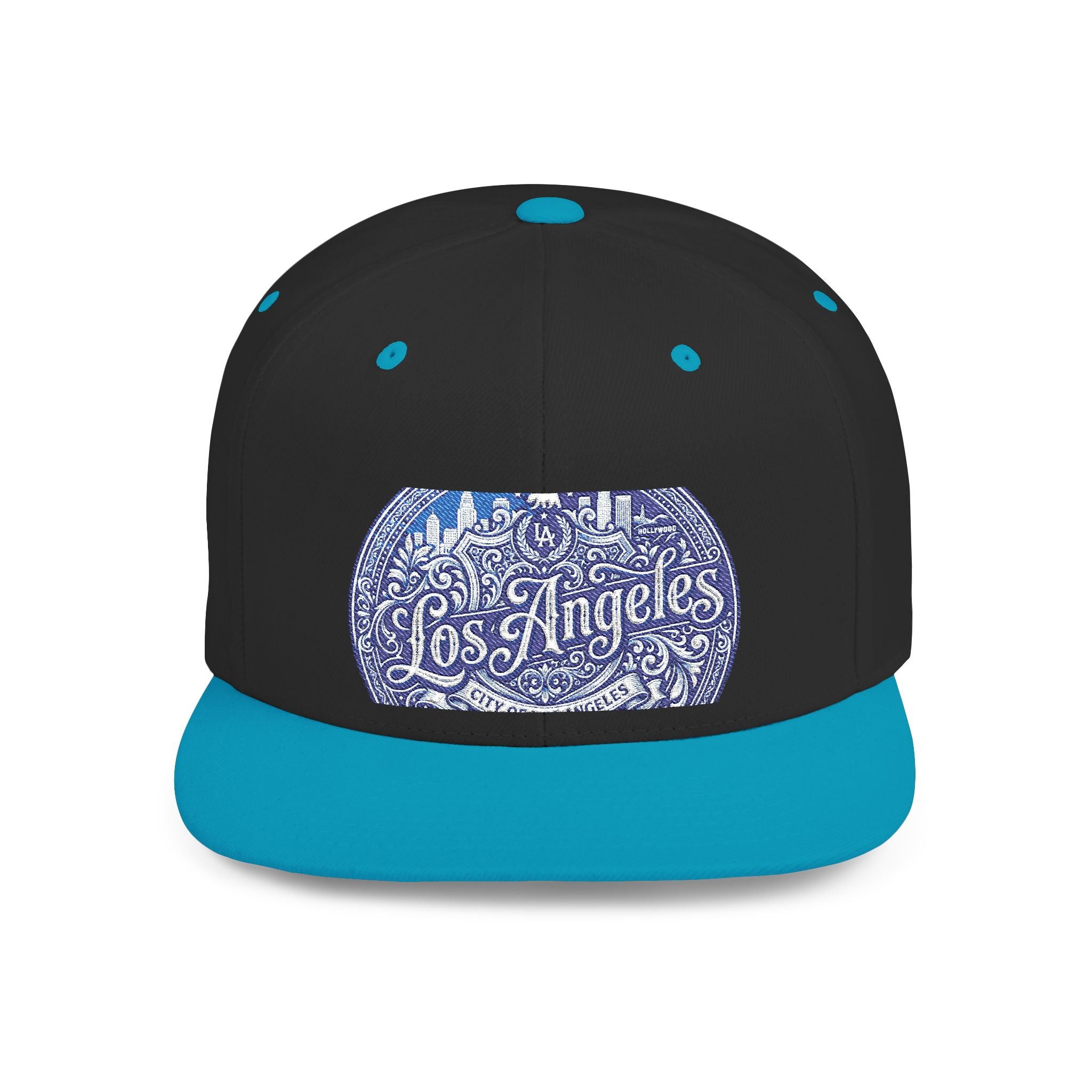 Los Angeles Paisley Flat Bill Snapback Hat
