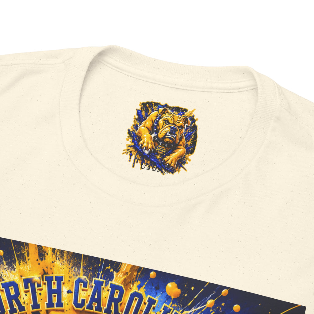 North Carolina A&T Aggies Bulldog T-Shirt — A&T Logo College Tee