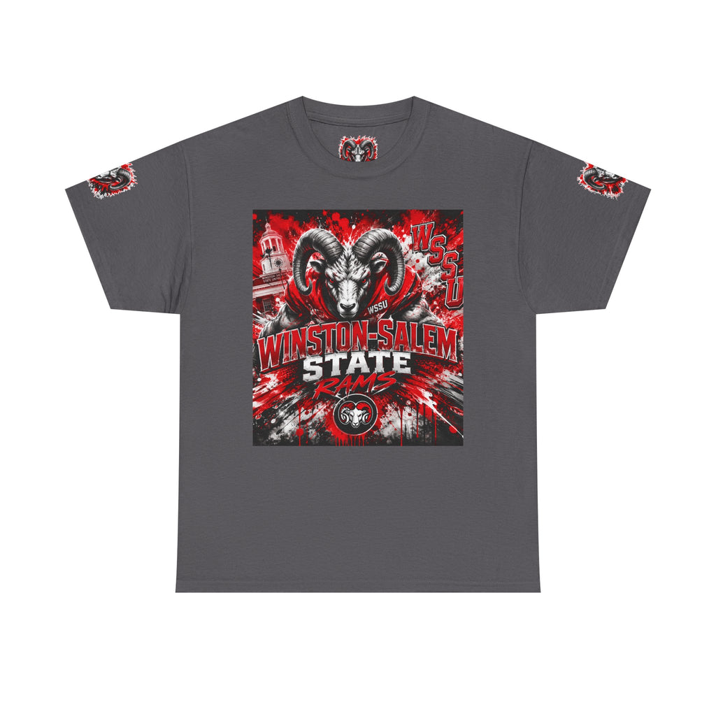 Winston‑Salem State Rams Ram Head Tee — Bold College Spirit T‑Shirt