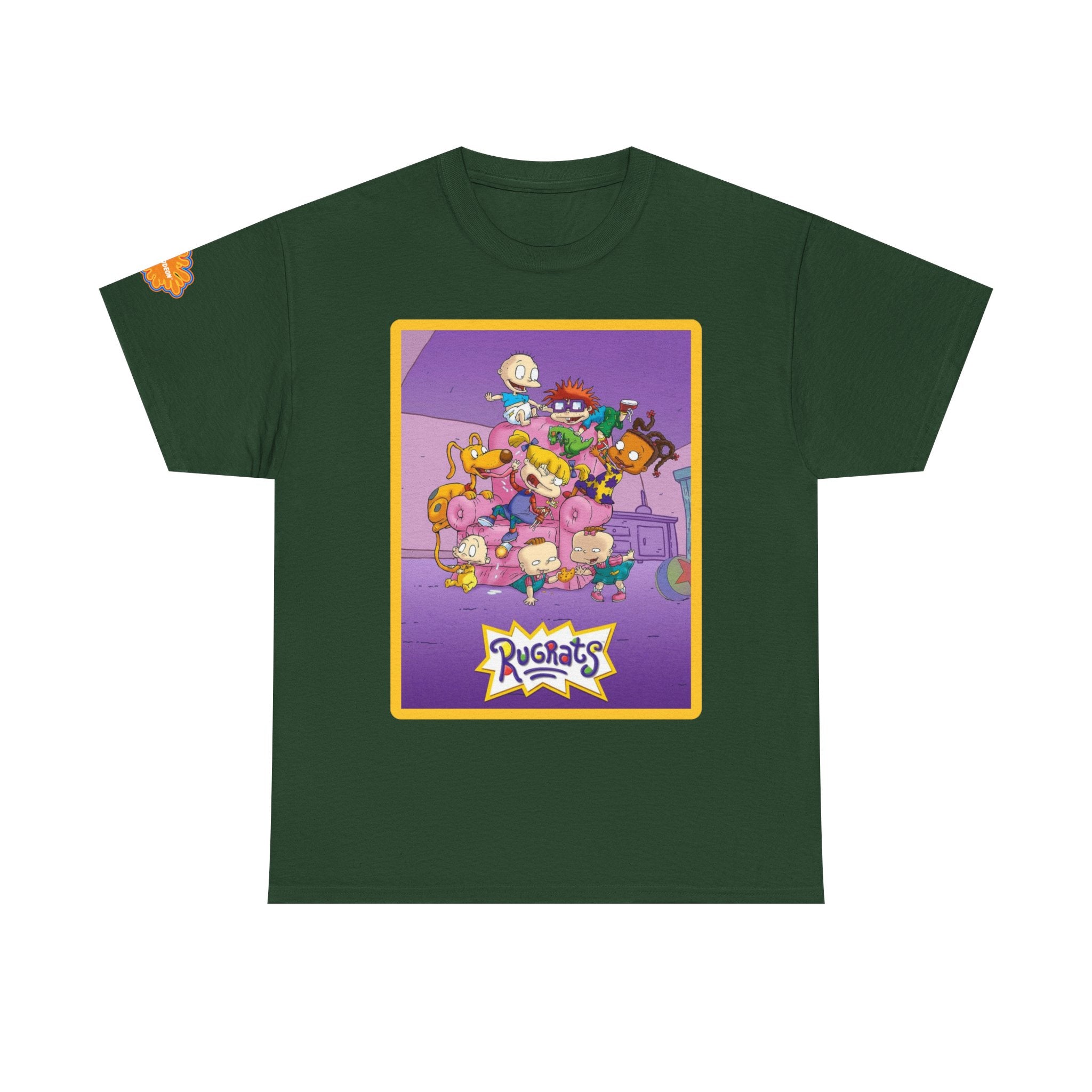 Rugrats Character Collage Tee — Retro Nickelodeon Kids Cartoon T-Shirt