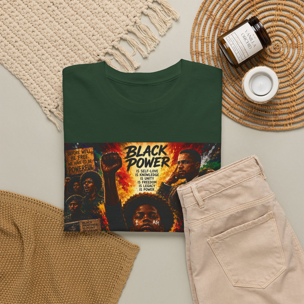 Black Power T‑Shirt — 'This Is Not A Boycott, This Is A Wealth Transfer' Protest Tee