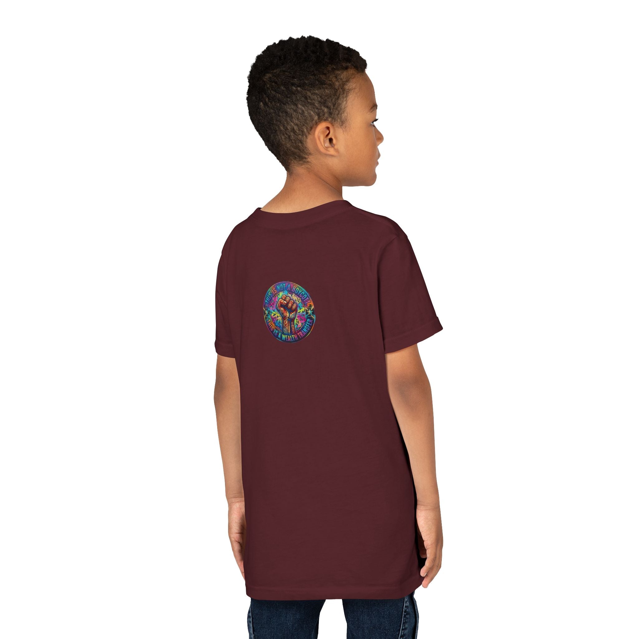Youth Tee — “MY AVATAR MY RULES” Customizable Character Graphic