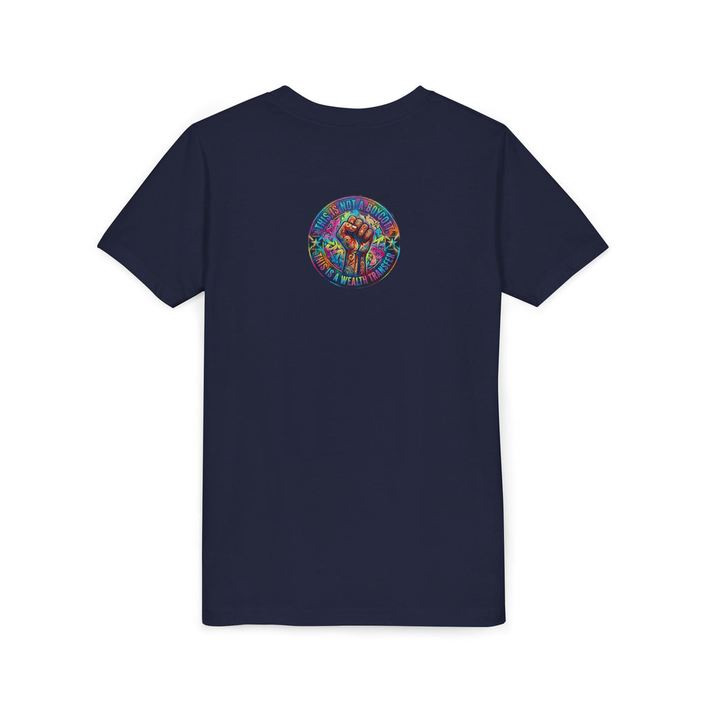 Kids Gaming Tee — Neon Rainbow Portal Gamer Shirt