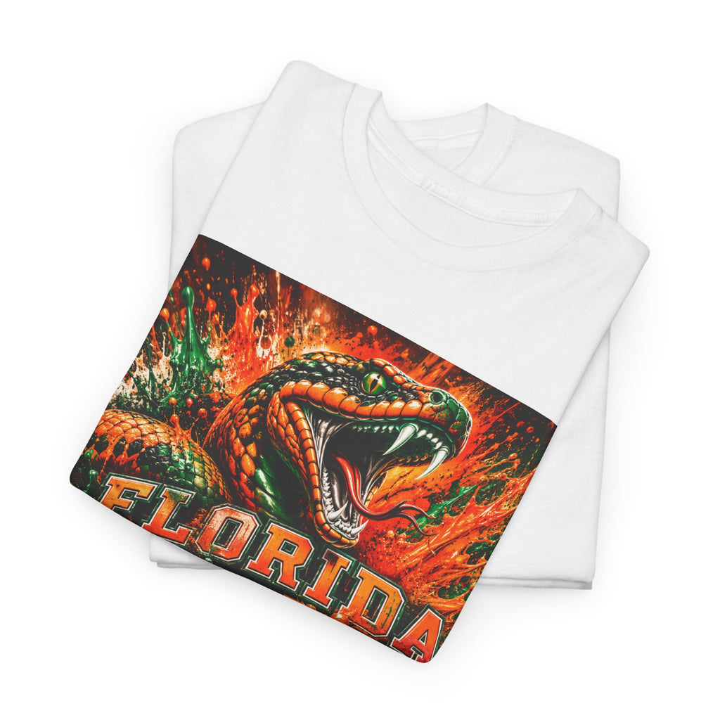 Florida A&M University Rattler Tee — Vintage Snake Mascot College T-Shirt