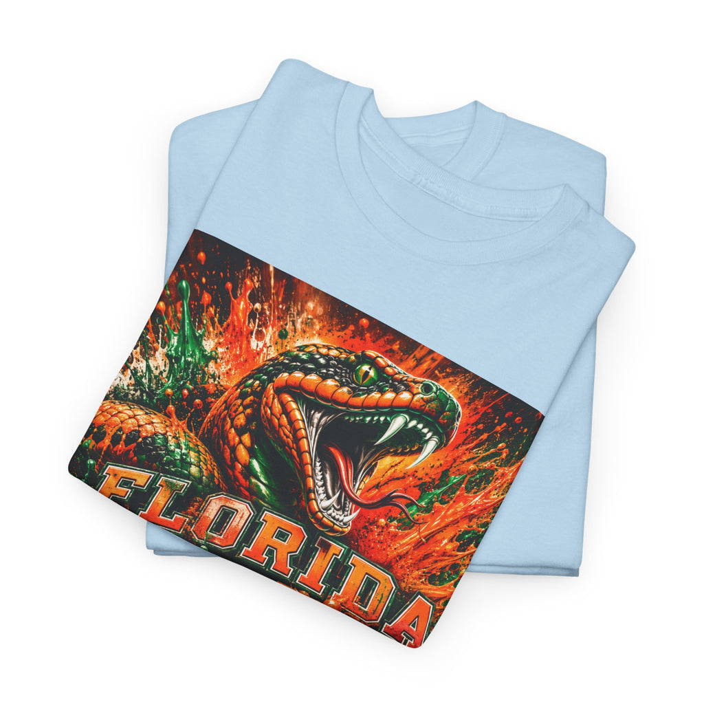 Florida A&M University Rattler Tee — Vintage Snake Mascot College T-Shirt