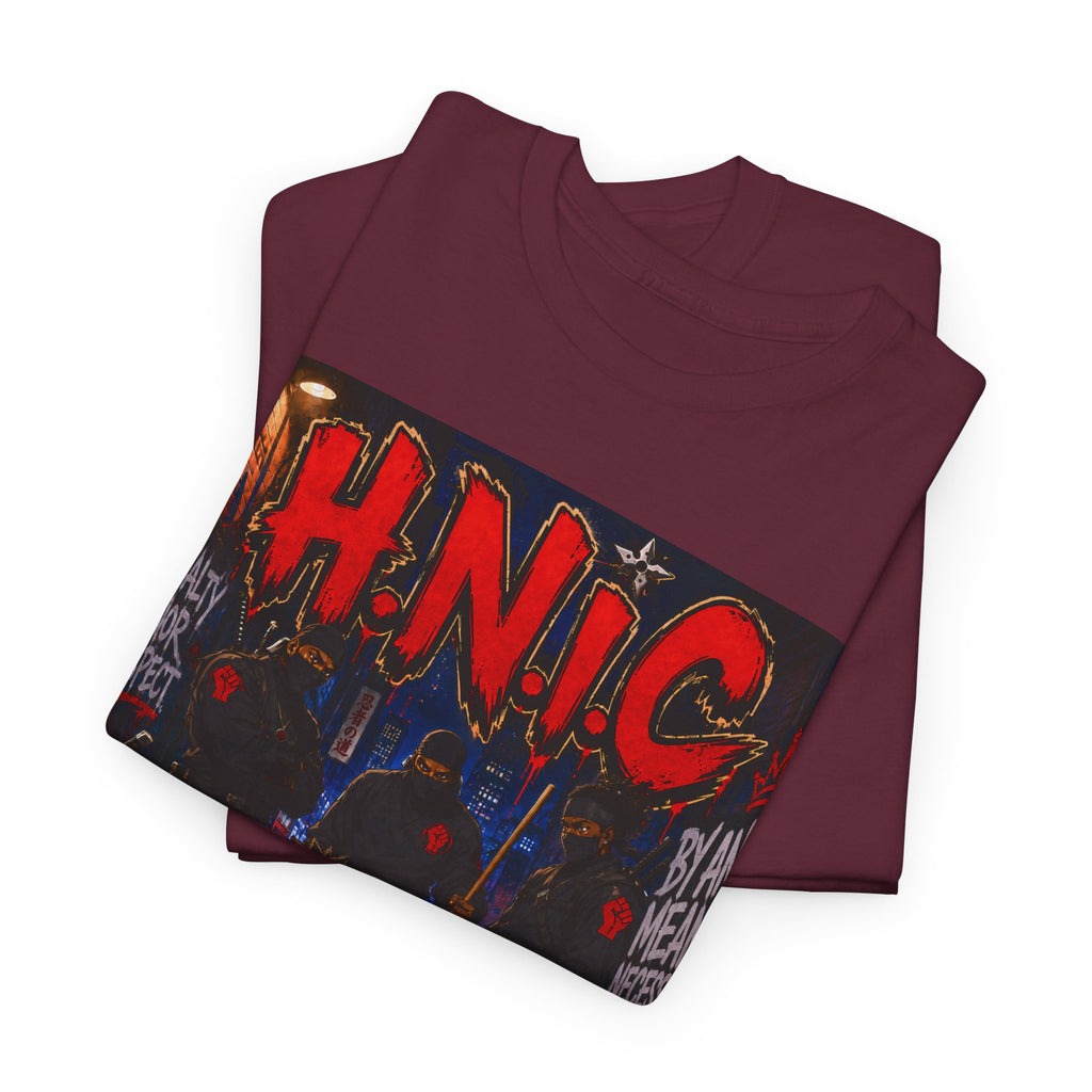 H.N.I.C. Graphic Tee — 'This Is Not A Riot' Raised Fist Streetwear T‑Shirt