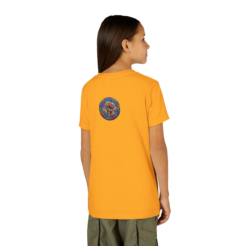 Youth Tee — “MY AVATAR MY RULES” Customizable Character Graphic