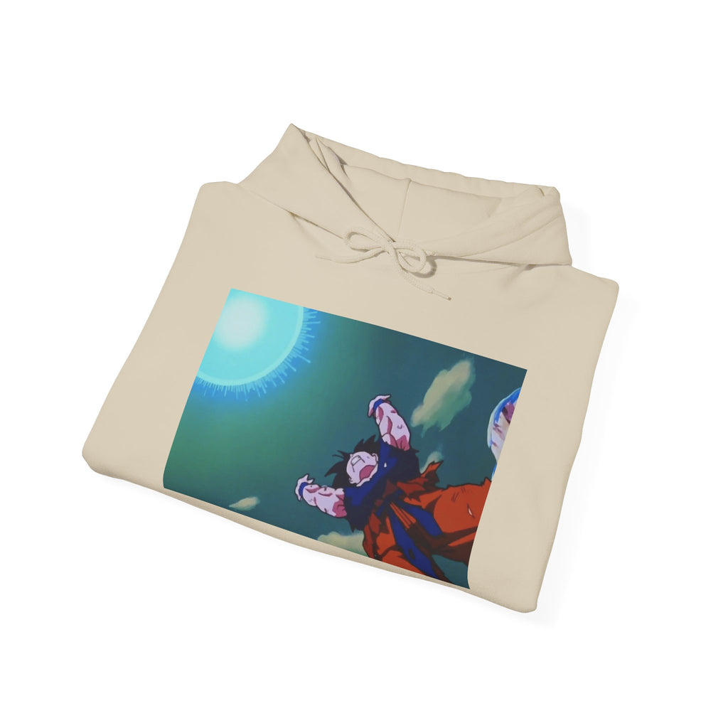 Anime Night Sky Hoodie — Girls Under the Moon Graphic Sweatshirt