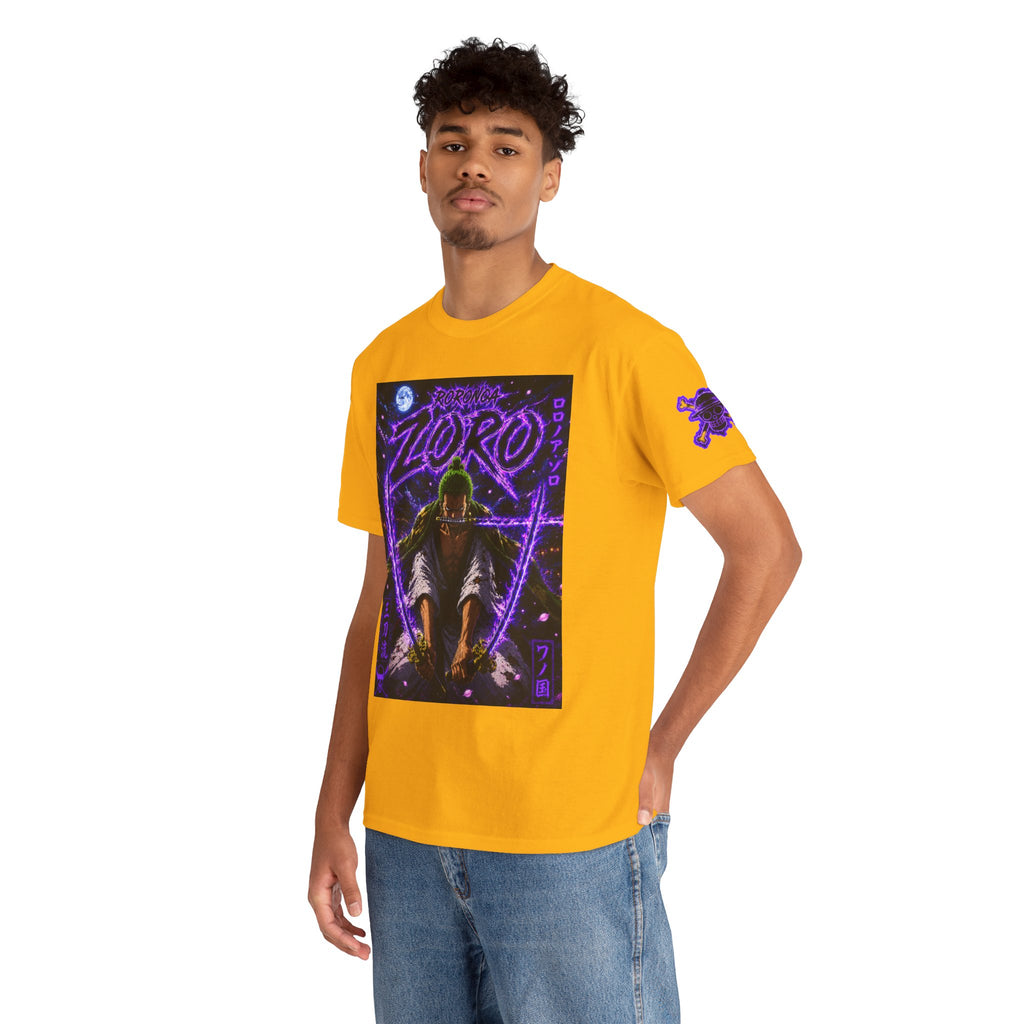 Zoro Neon Samurai T‑Shirt
