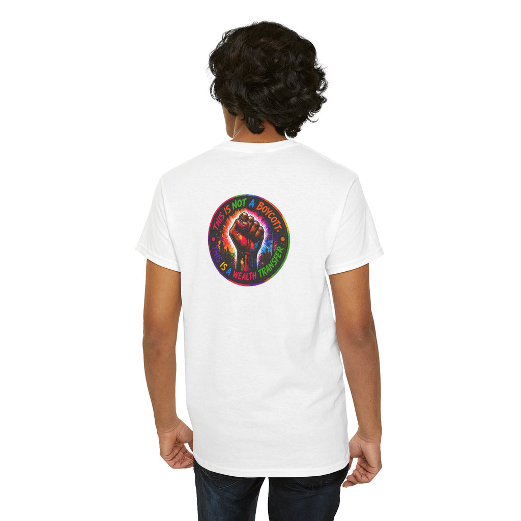 They Want Our Rhythm But Not Our Blues Tee — Black Power Fist Social Justice T-Shirt