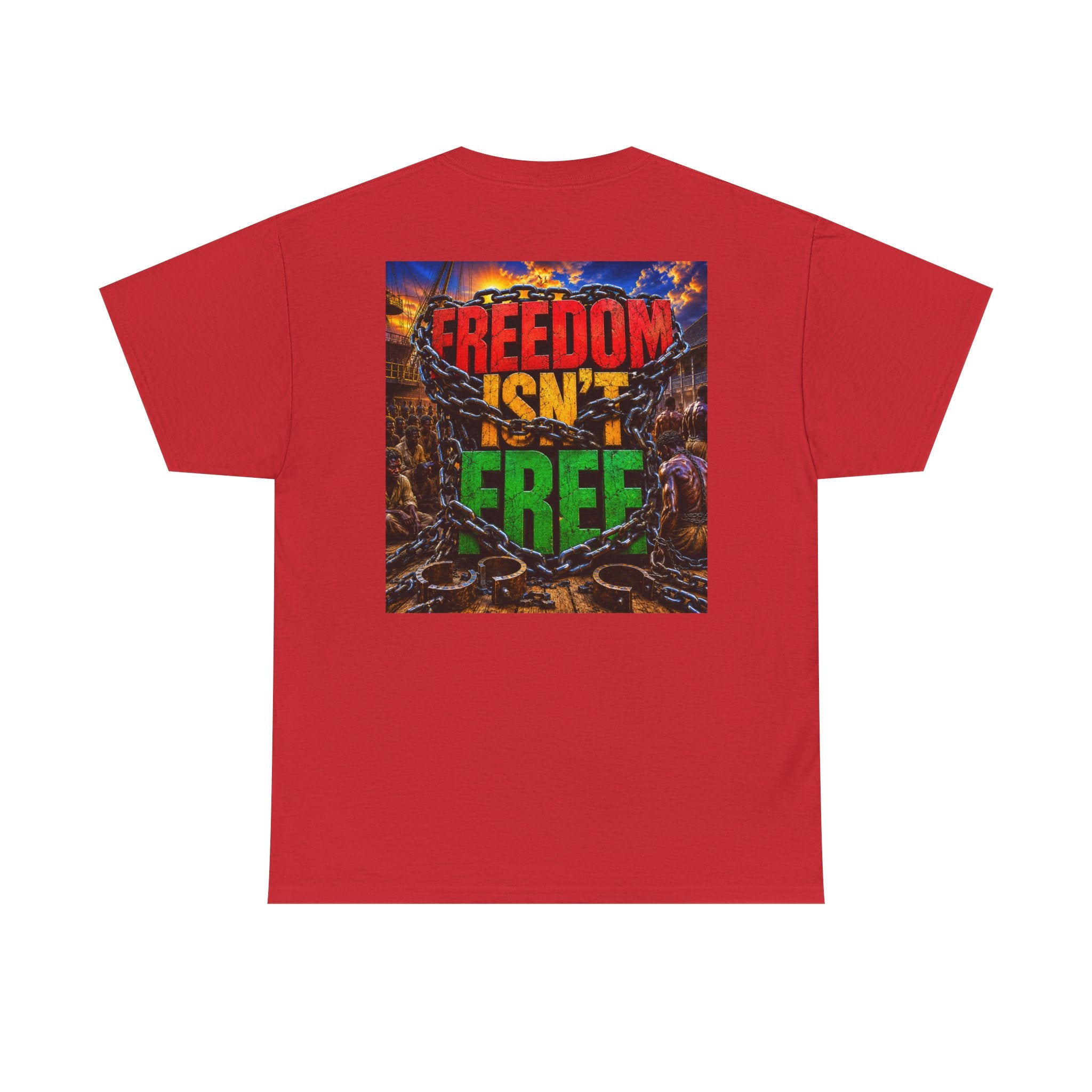 Graphic Tee — "F*ck the 4th" / "Freedom Isn’t Free" Patriotic Protest T-Shirt