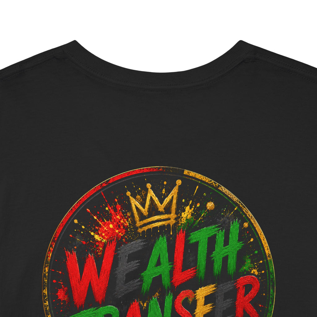 WALH TANKER Graphic Tee — Black Power Fist Back