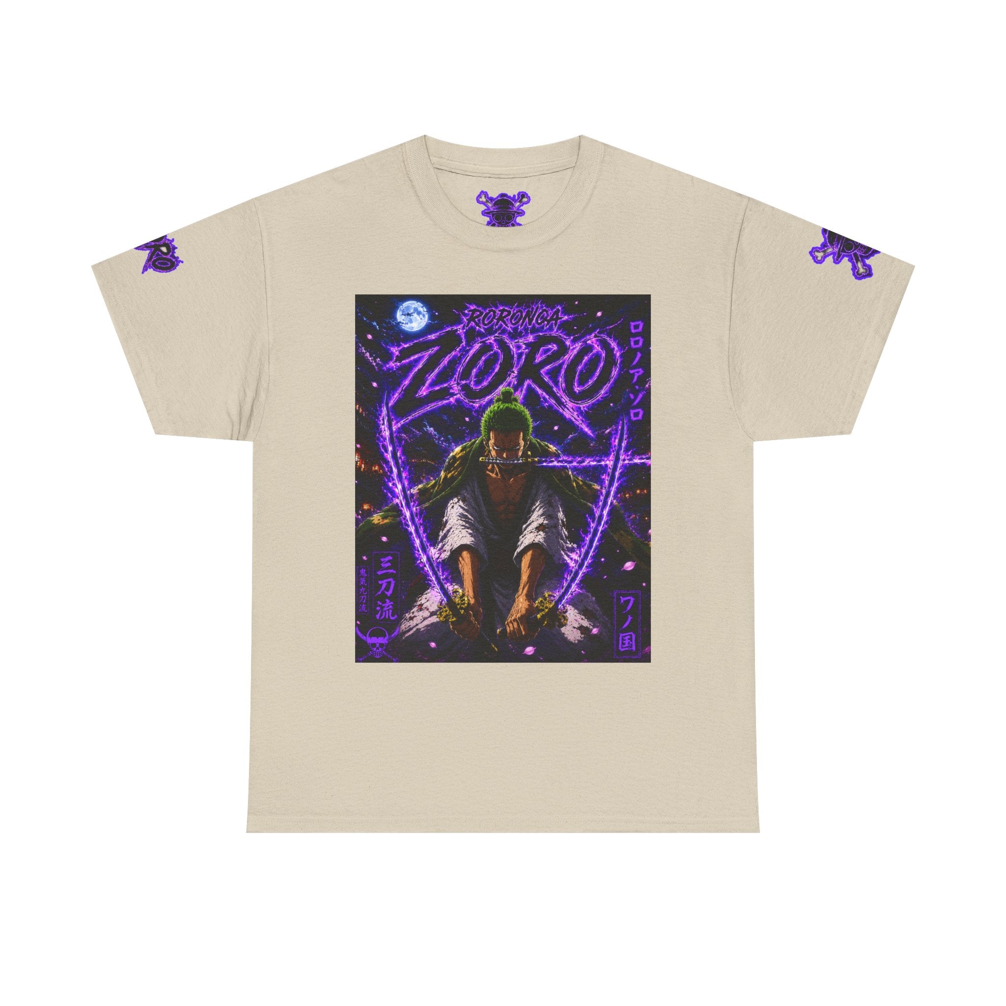 Zoro Neon Samurai T‑Shirt