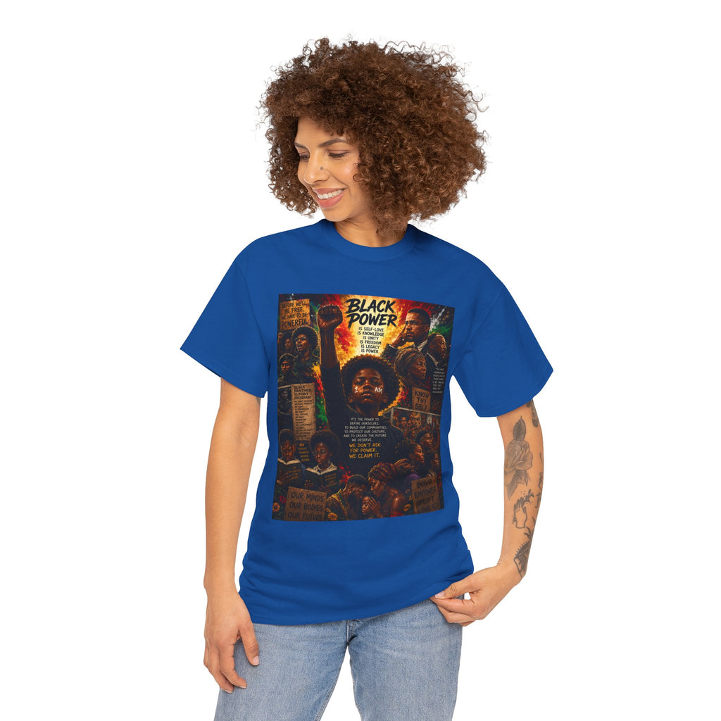Black Power T‑Shirt — 'This Is Not A Boycott, This Is A Wealth Transfer' Protest Tee
