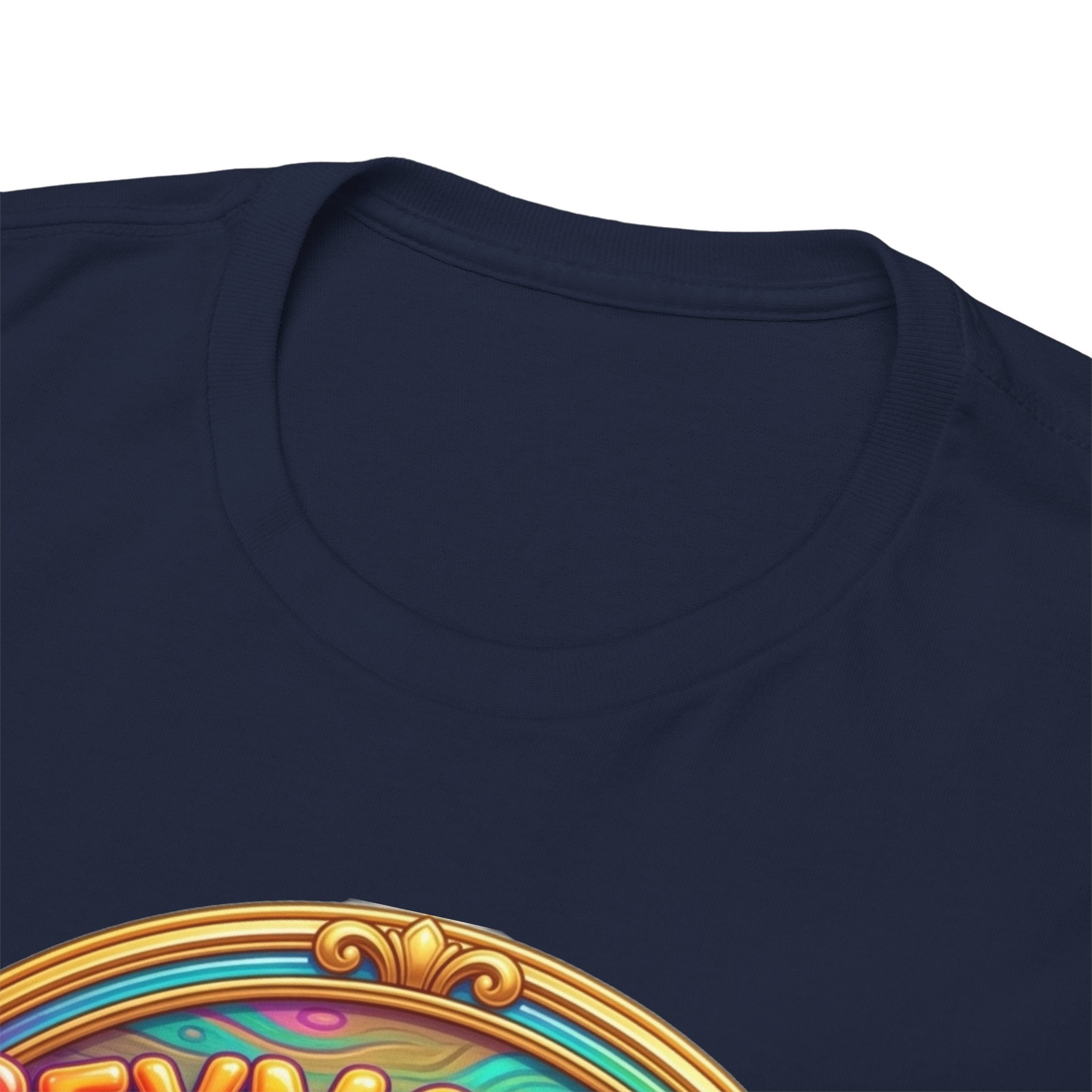 Caribbean BBQ & Seafood Tee — “Seymour’s” Vibrant Island Food Graphic T-Shirt