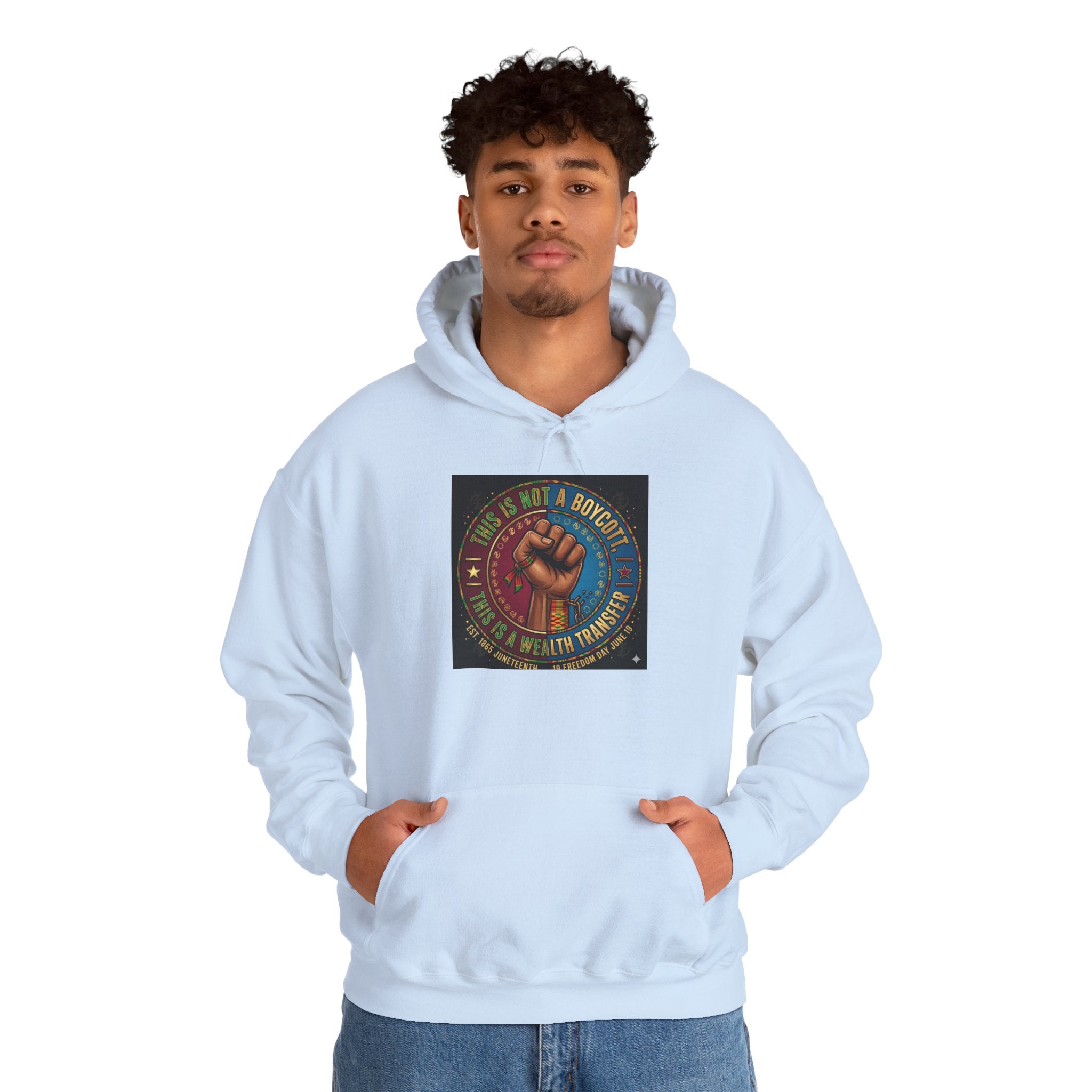 Empowered Unity Hoodie — "We Are a Movement" Fist Graphic Sweatshirt