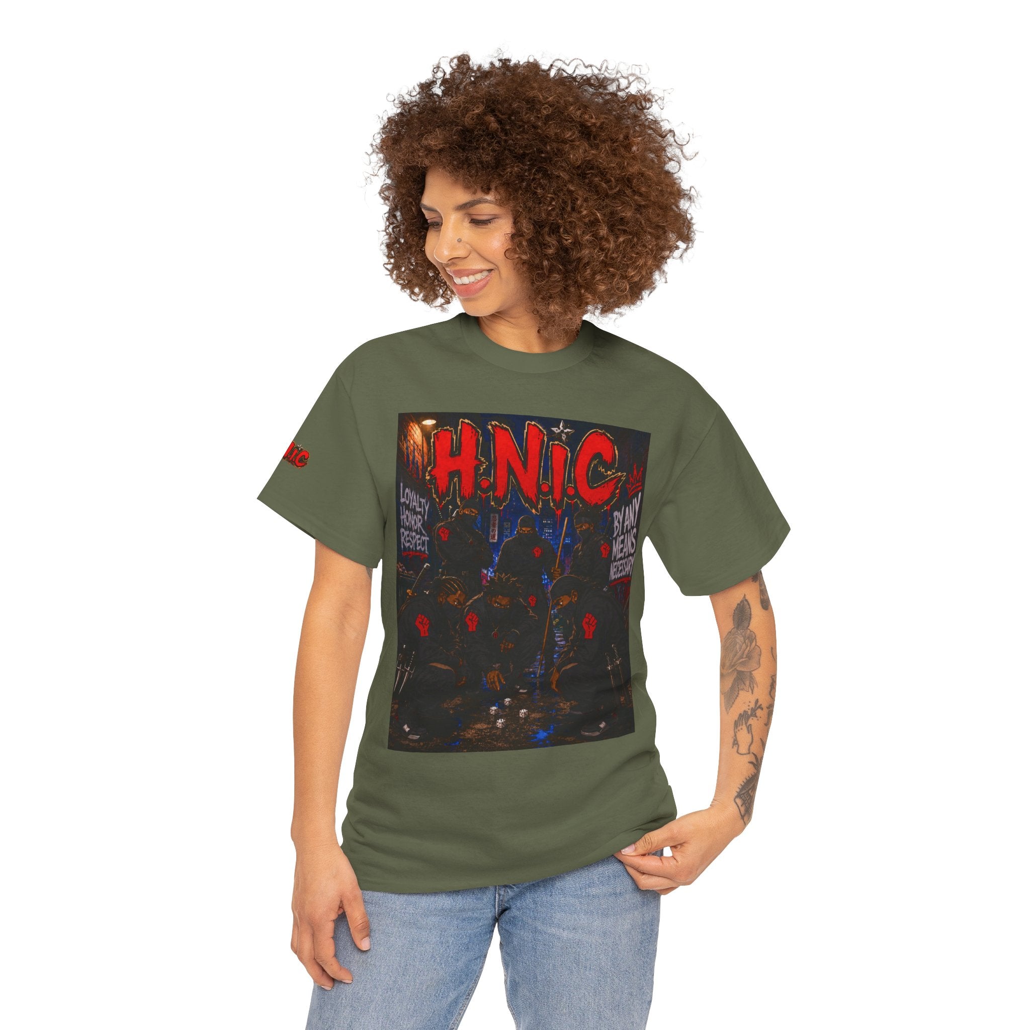 H.N.I.C. Graphic Tee — 'This Is Not A Riot' Raised Fist Streetwear T‑Shirt