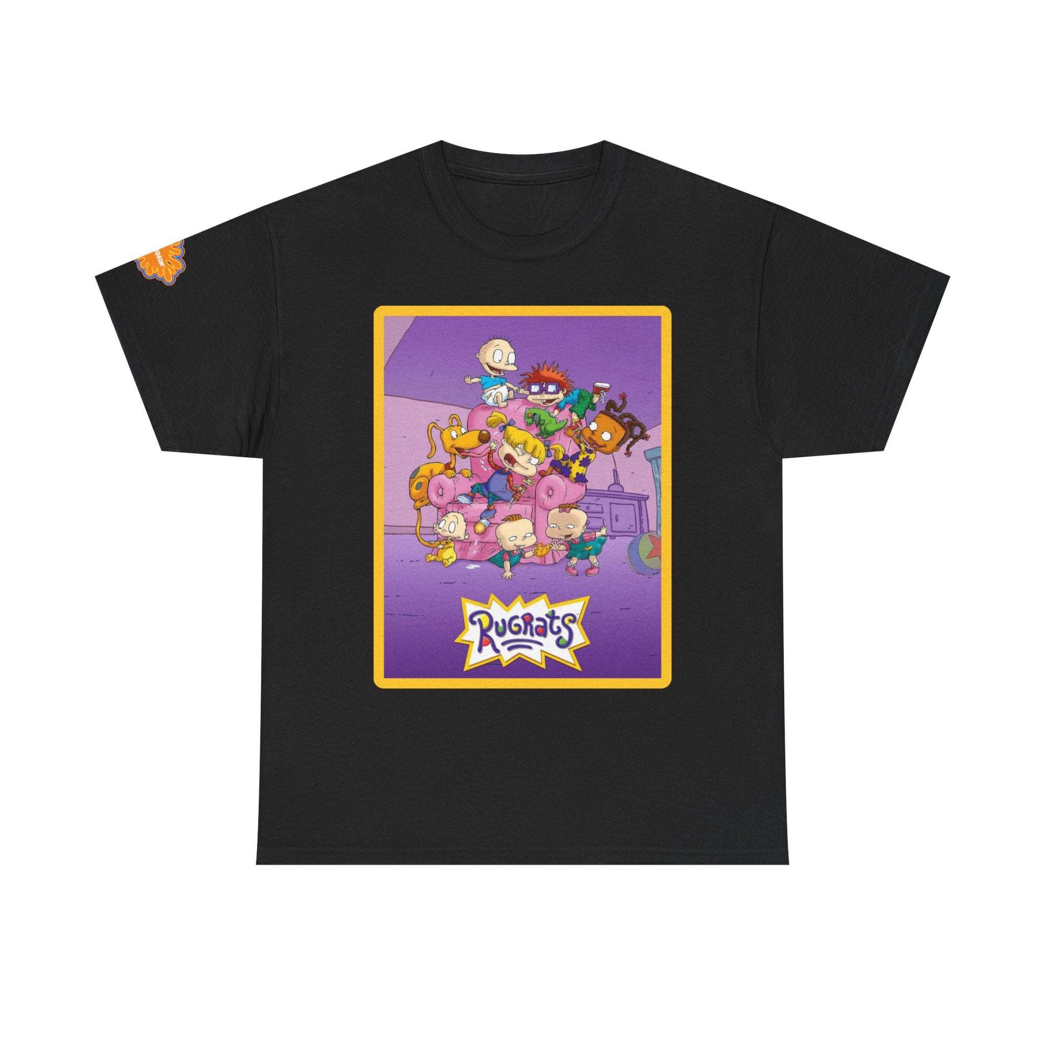 Rugrats Character Collage Tee — Retro Nickelodeon Kids Cartoon T-Shirt