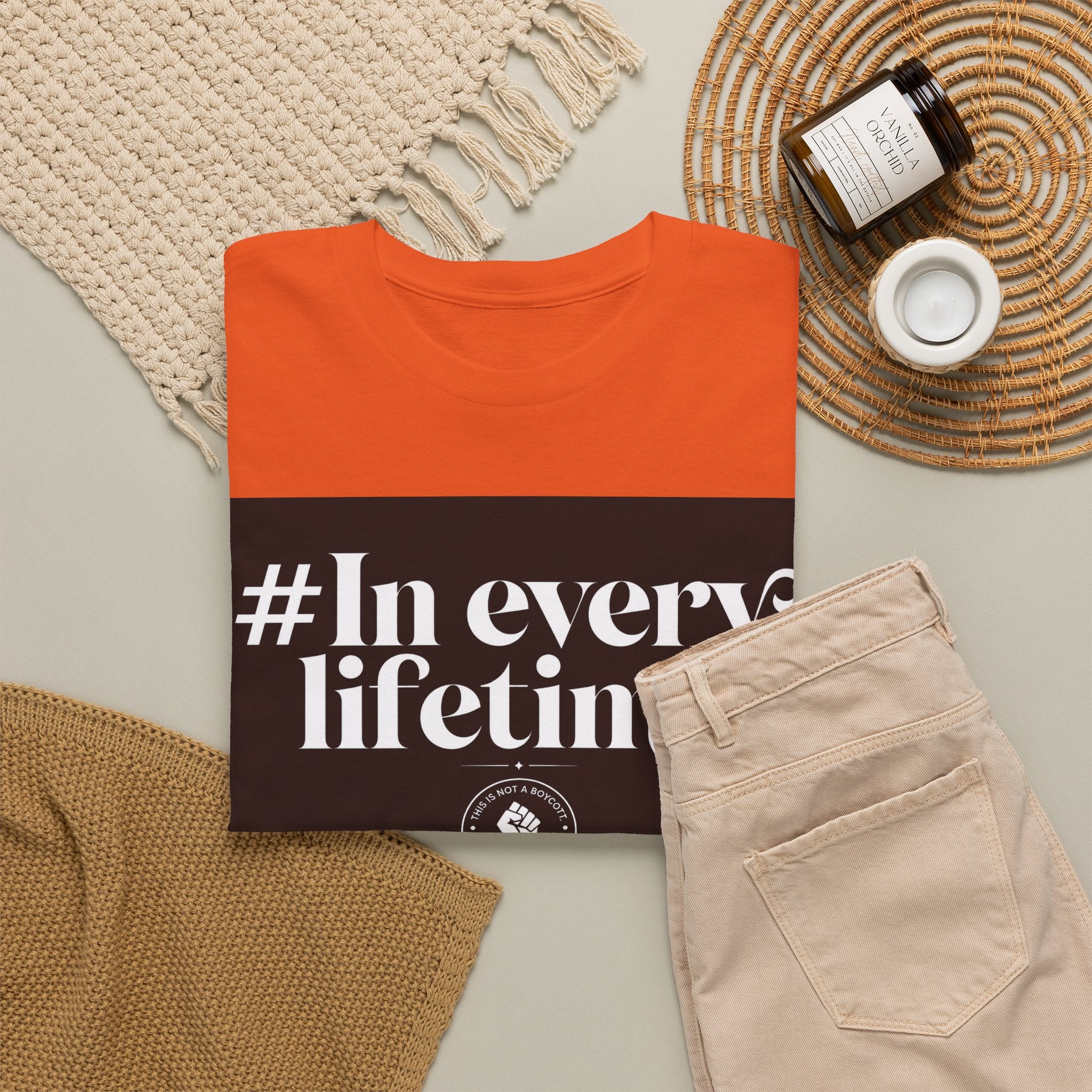In Every Lifetime Tee — Social Justice Fist Graphic T-Shirt