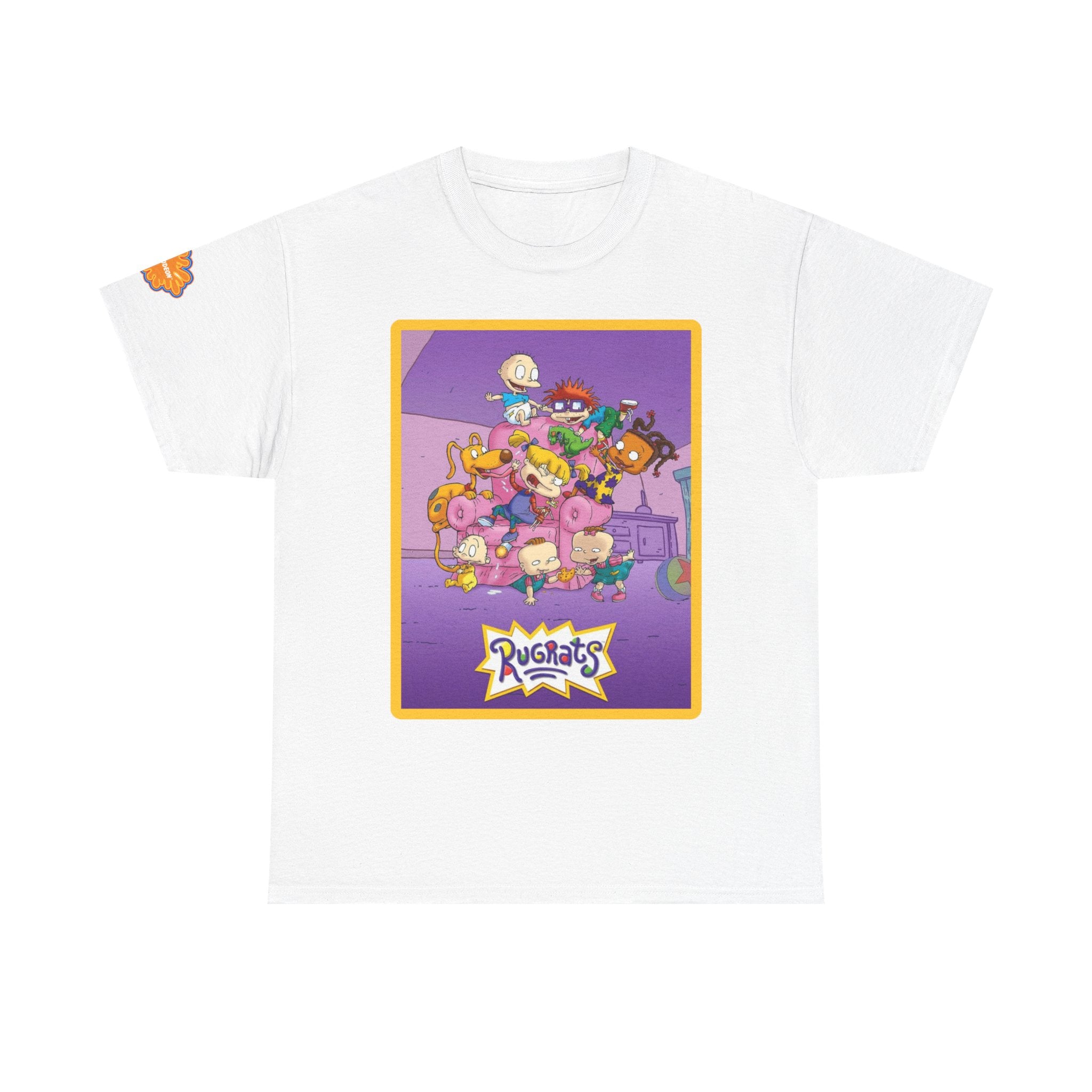 Rugrats Character Collage Tee — Retro Nickelodeon Kids Cartoon T-Shirt