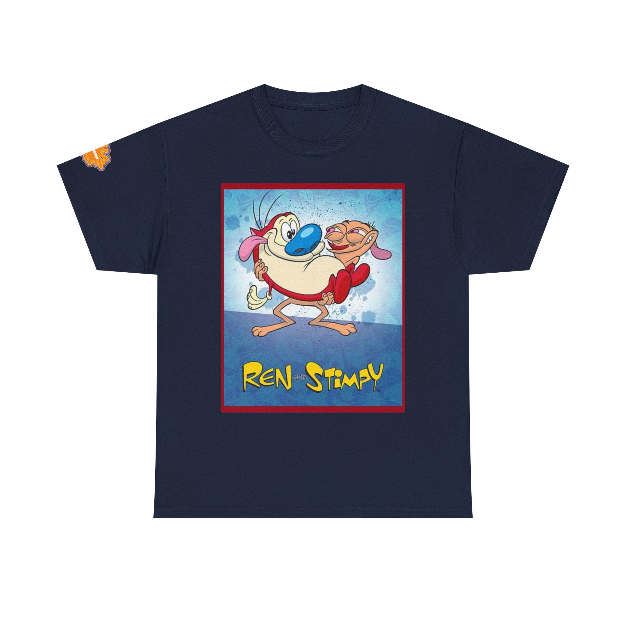 Ren & Stimpy Graphic Tee — Retro Nickelodeon Cartoon T-Shirt