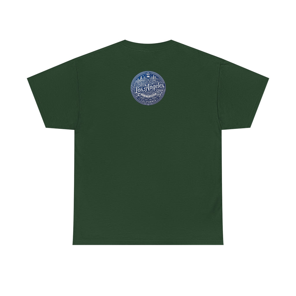 Iconic Rap Legend Photo Tee — Los Angeles Cap Graphic