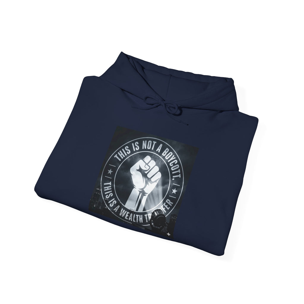 Hoodie — "This Is Not a Moment" Raised Fist Social Justice Pullover