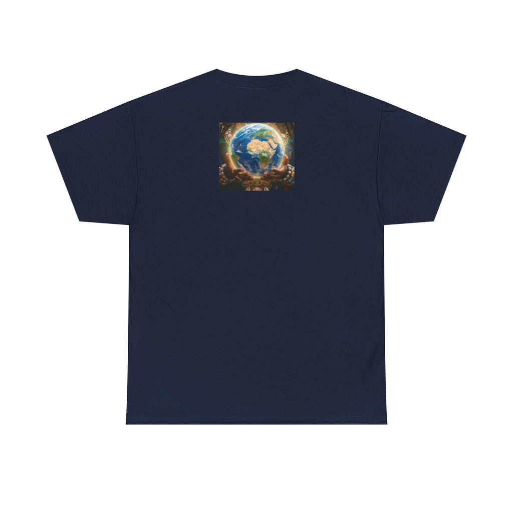 Earth Goddess T-Shirt — Vibrant Floral Nature Mother Graphic Tee