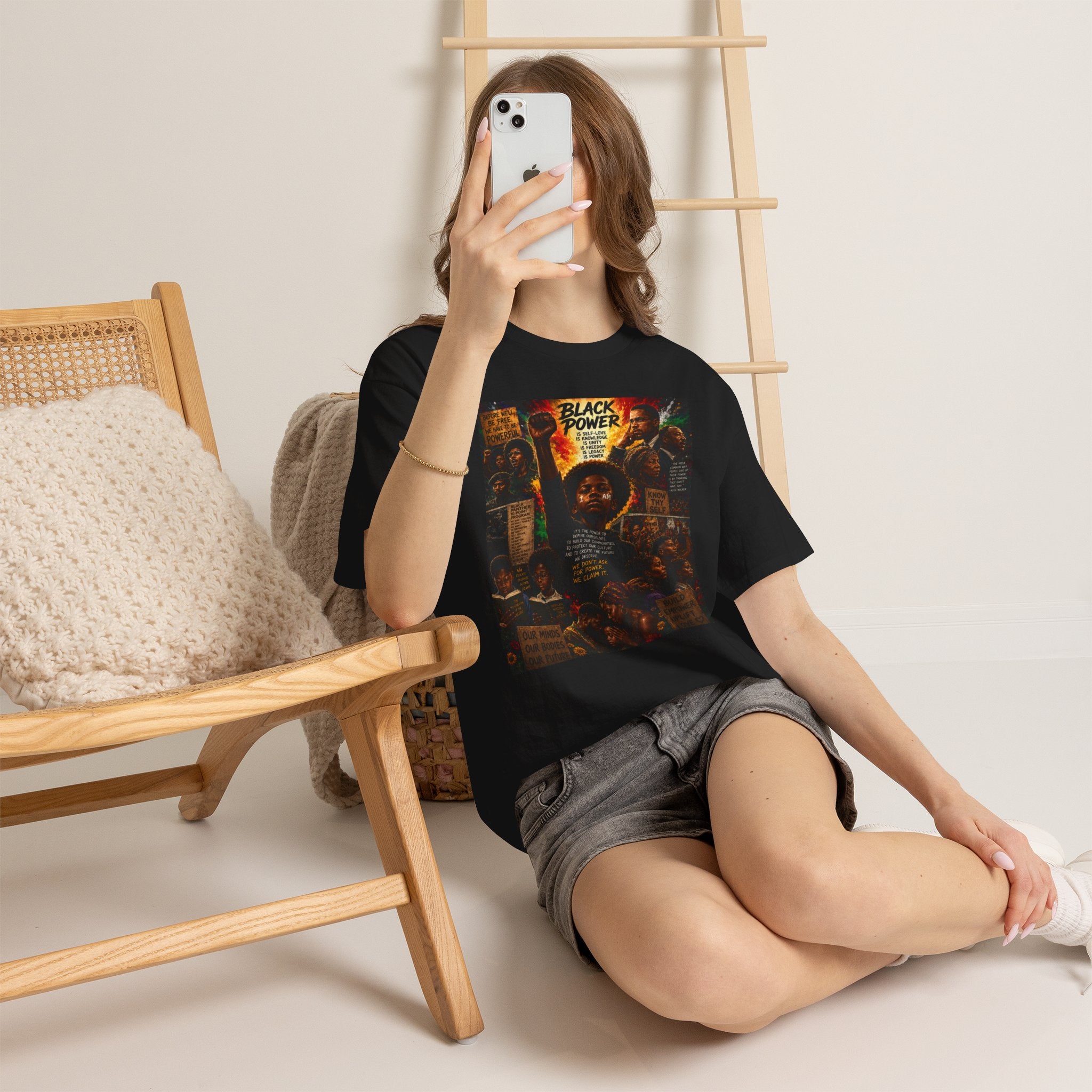 Black Power T‑Shirt — 'This Is Not A Boycott, This Is A Wealth Transfer' Protest Tee