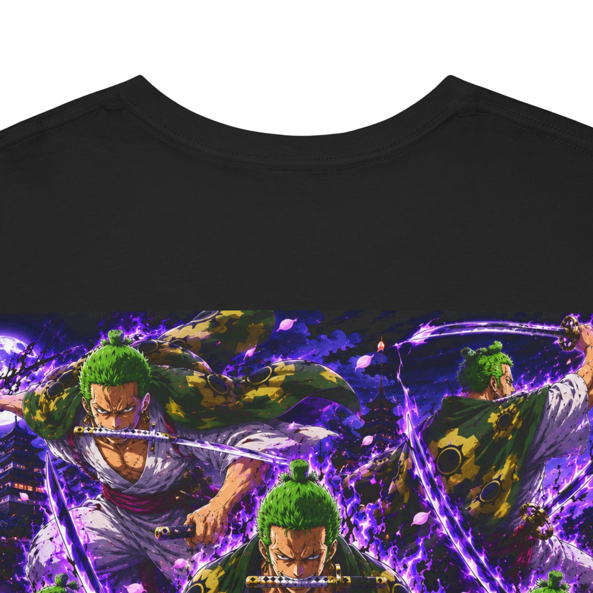 Zoro Neon Samurai T‑Shirt