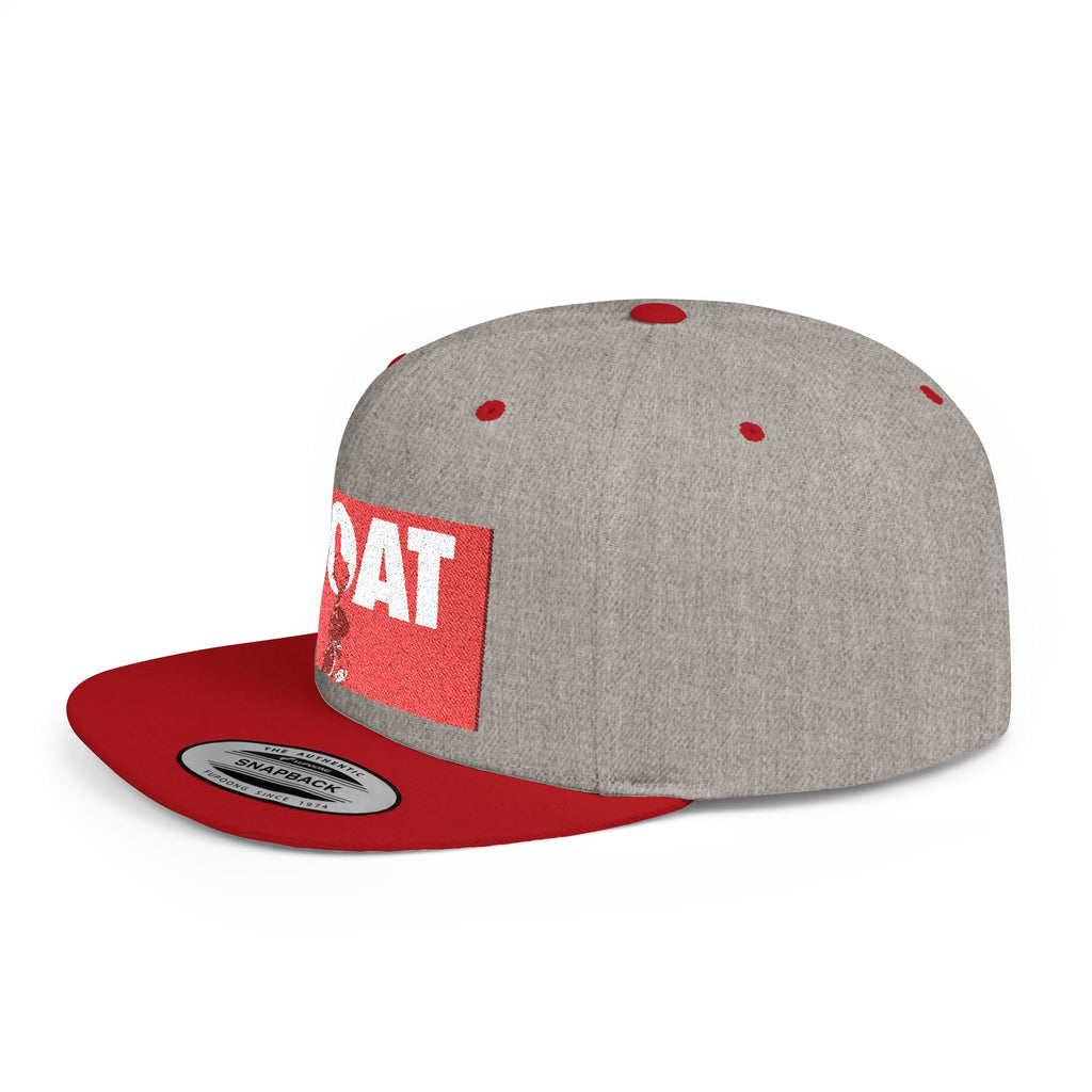 Copy of Flat Bill Snapback Hat — Retro Dance Crew Graphic Cap