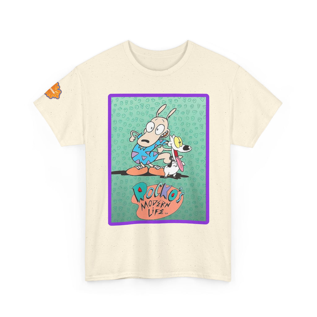 Rocko's Modern Life Cartoon Tee — Retro 90s Nicktoons Graphic T-Shirt