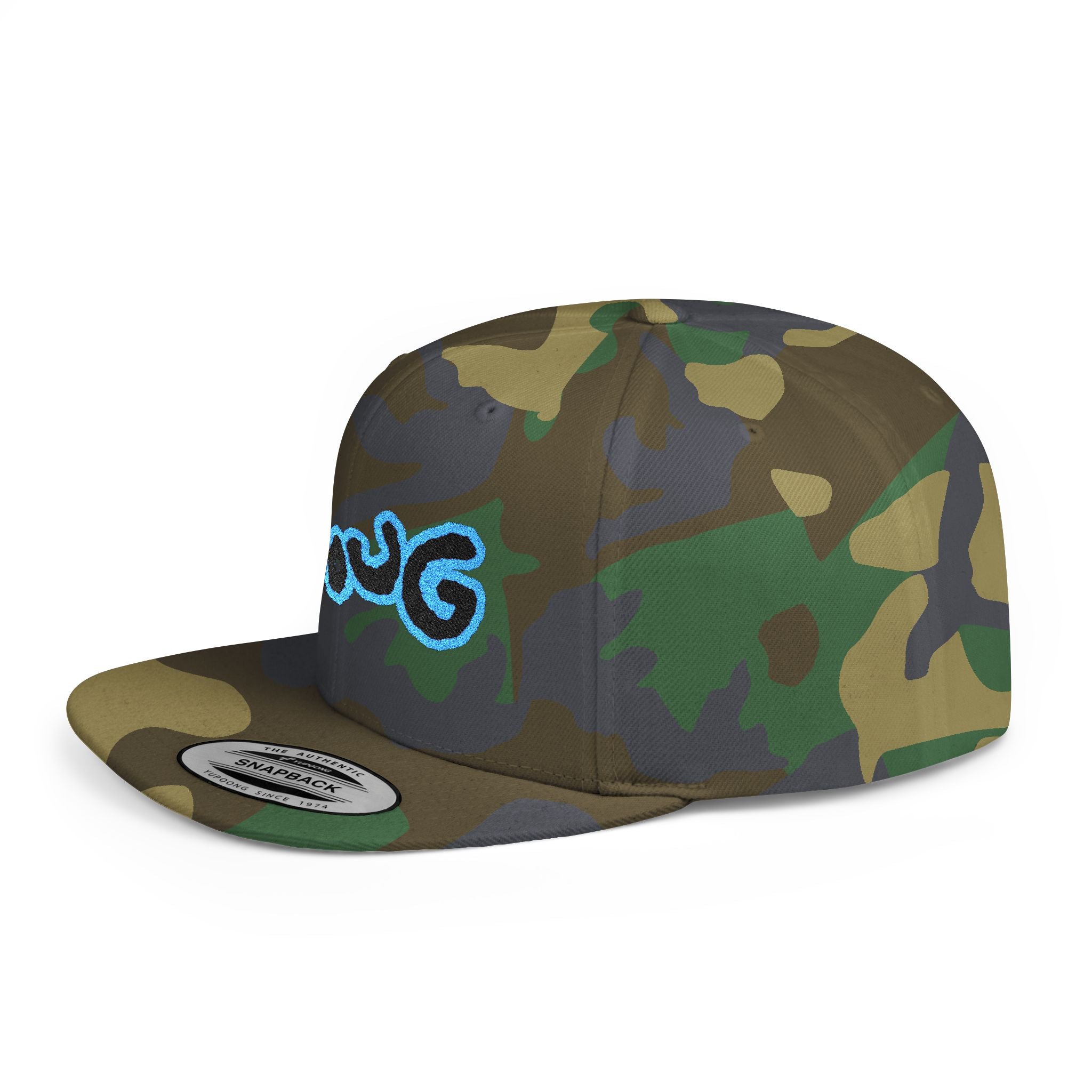 Doug Graffiti Snapback Hat – Flat Bill Streetwear Cap