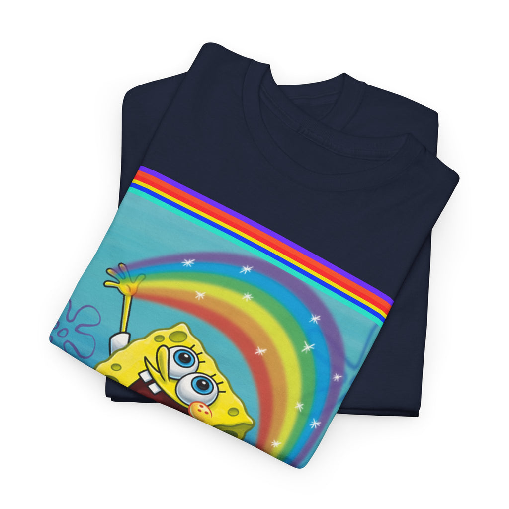 SpongeBob Rainbow SquarePants T-Shirt — Nickelodeon Graphic Tee