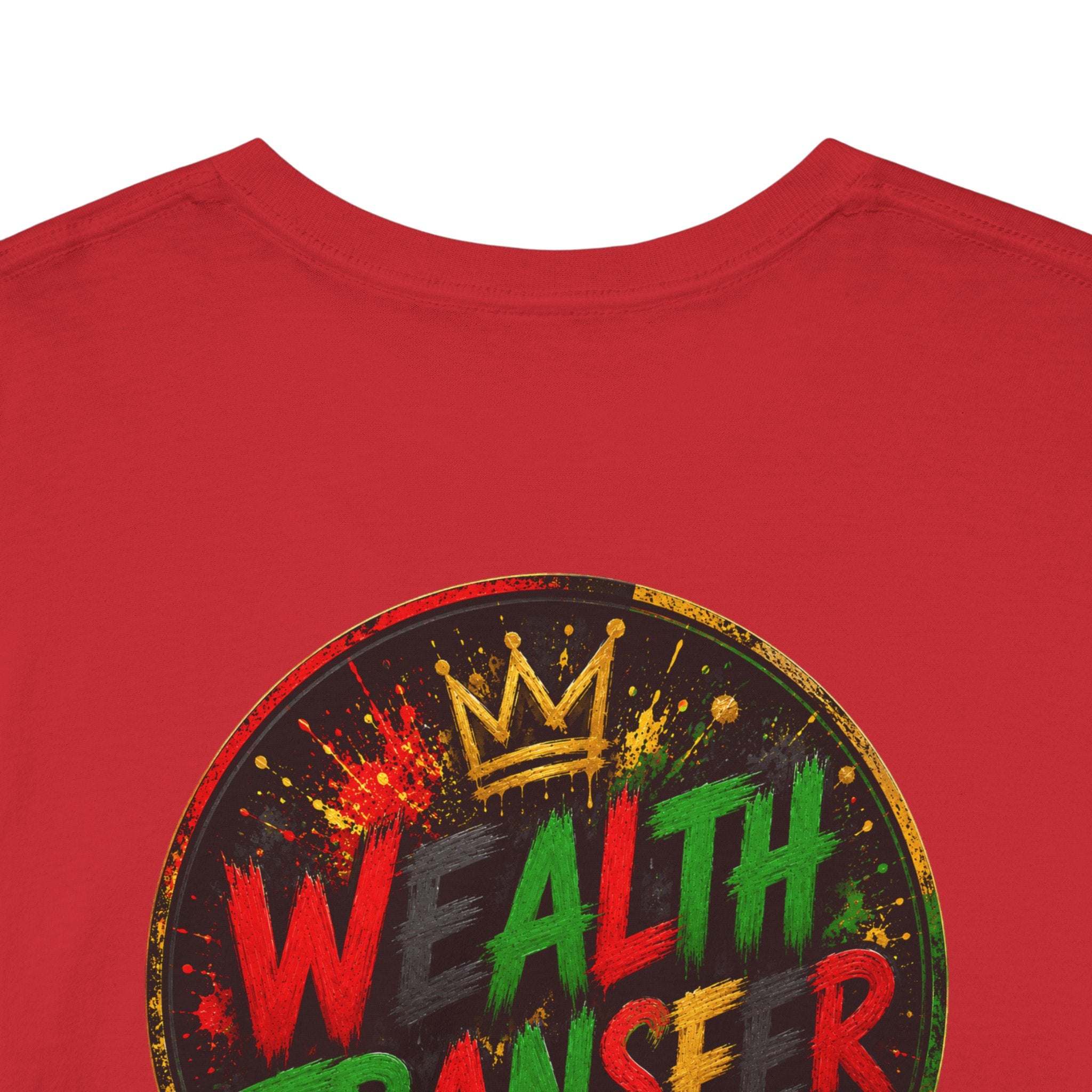 WALH TANKER Graphic Tee — Black Power Fist Back
