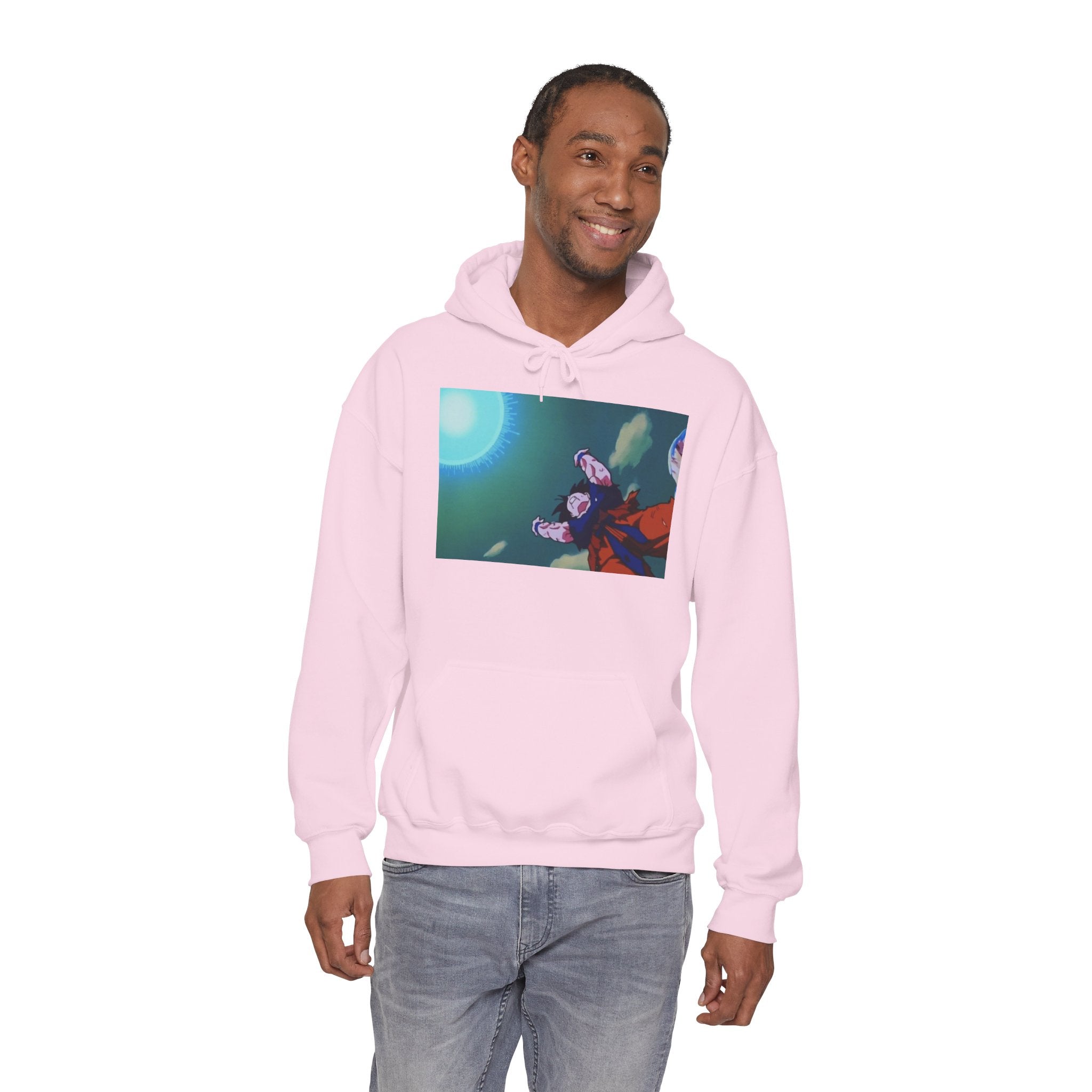 Anime Night Sky Hoodie — Girls Under the Moon Graphic Sweatshirt
