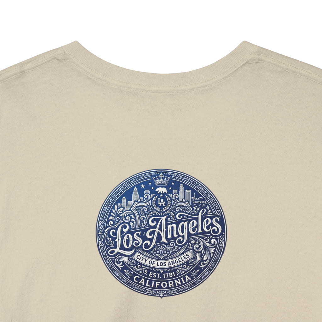 Iconic Rap Legend Photo Tee — Los Angeles Cap Graphic
