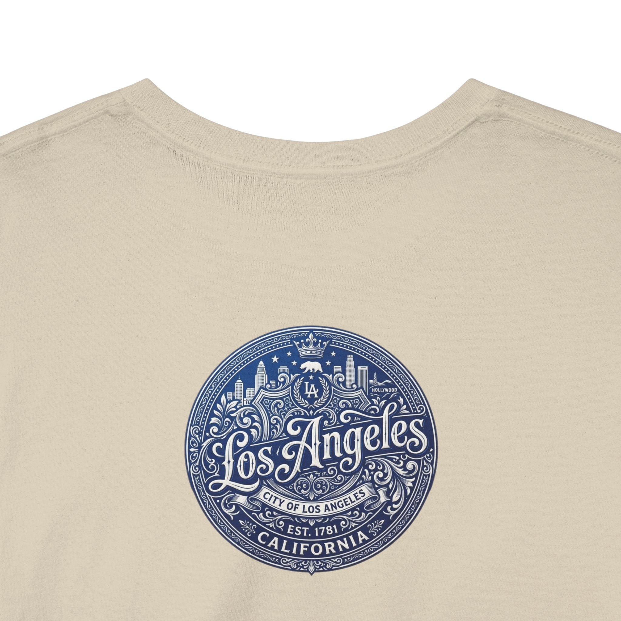 Iconic Rap Legend Photo Tee — Los Angeles Cap Graphic