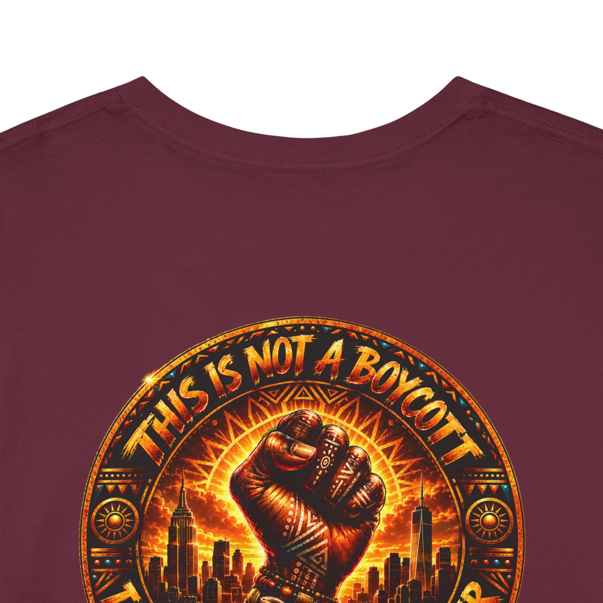 Afrocentric Braiding Tee – "This Is Not A Phase" Empowerment Graphic T-Shirt