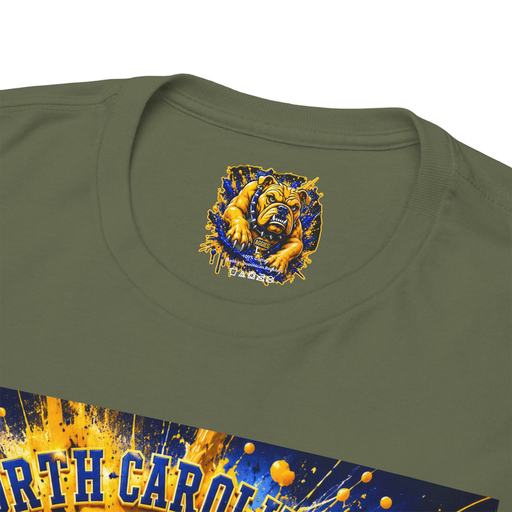 North Carolina A&T Aggies Bulldog T-Shirt — A&T Logo College Tee