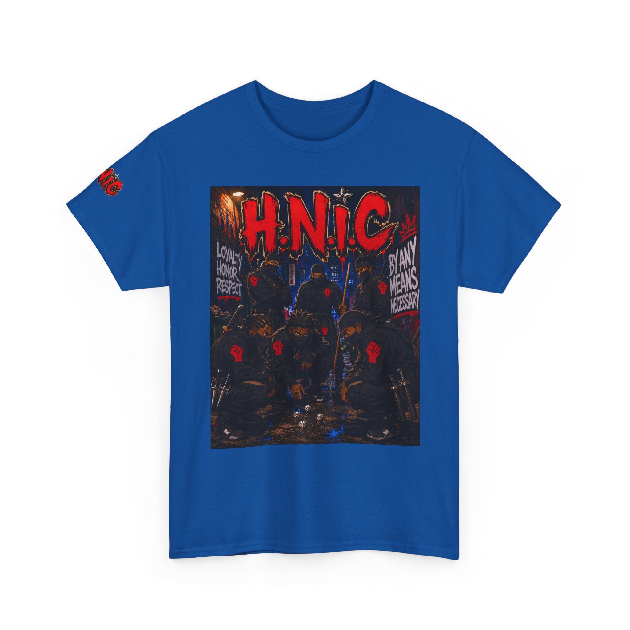 H.N.I.C. Graphic Tee — 'This Is Not A Riot' Raised Fist Streetwear T‑Shirt